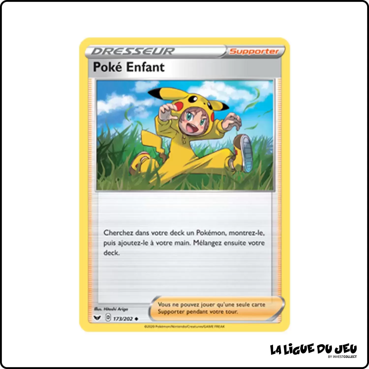 Peu commune - Pokemon - Épée et Bouclier de Base - Poké Enfant 173/202