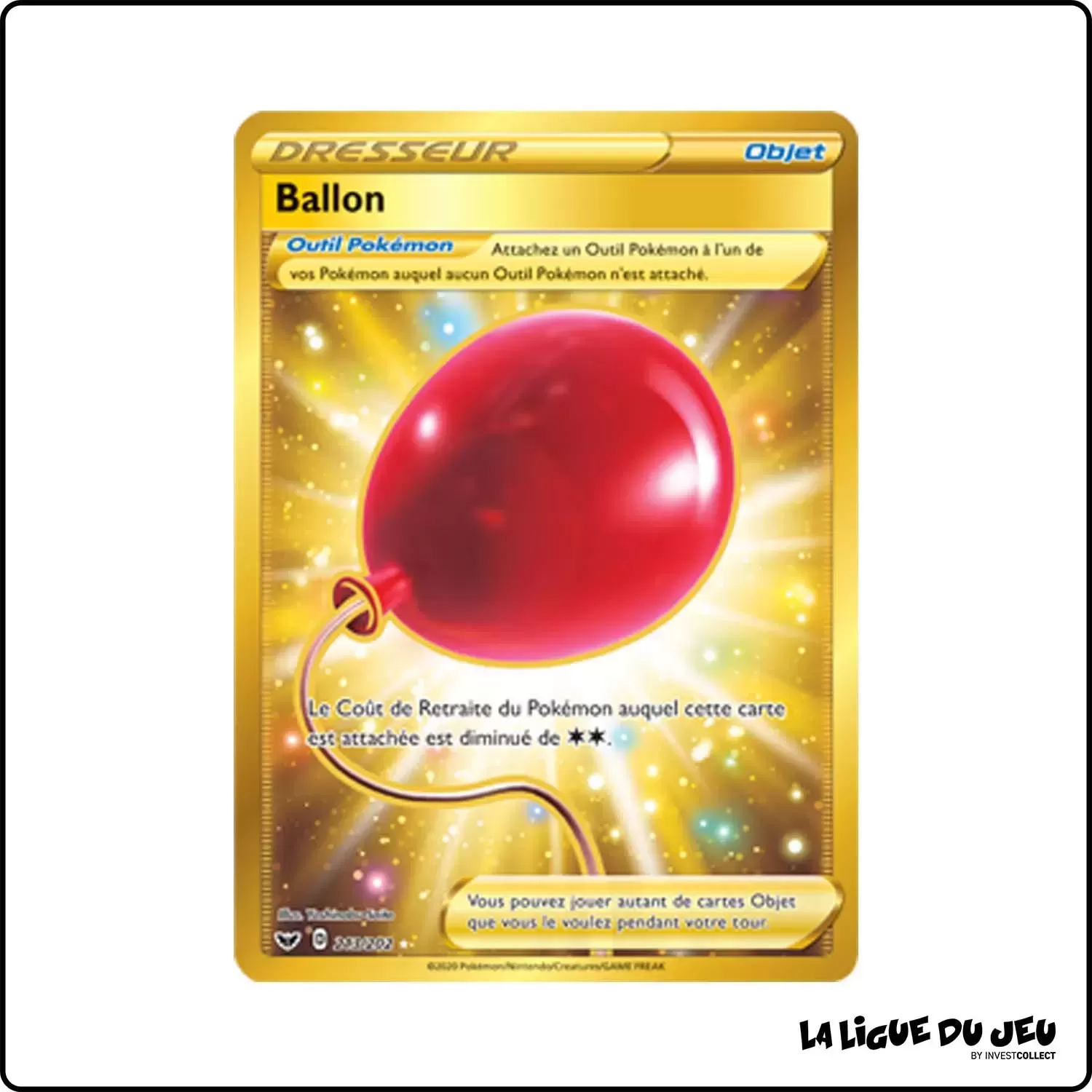 Secrete - Pokemon - Épée et Bouclier de Base - Ballon 213/202