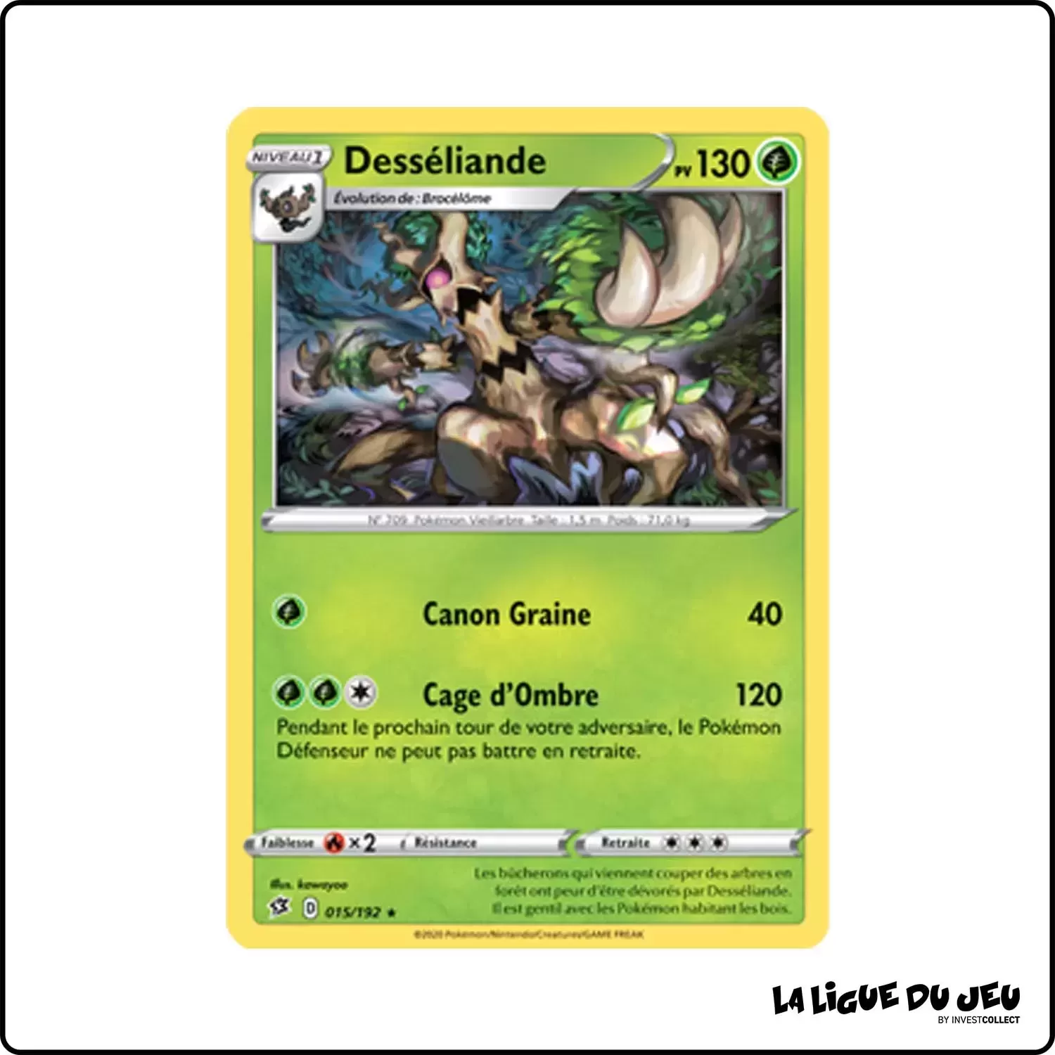 Rare - Pokemon - Clash des Rebelles - Desséliande 15/192