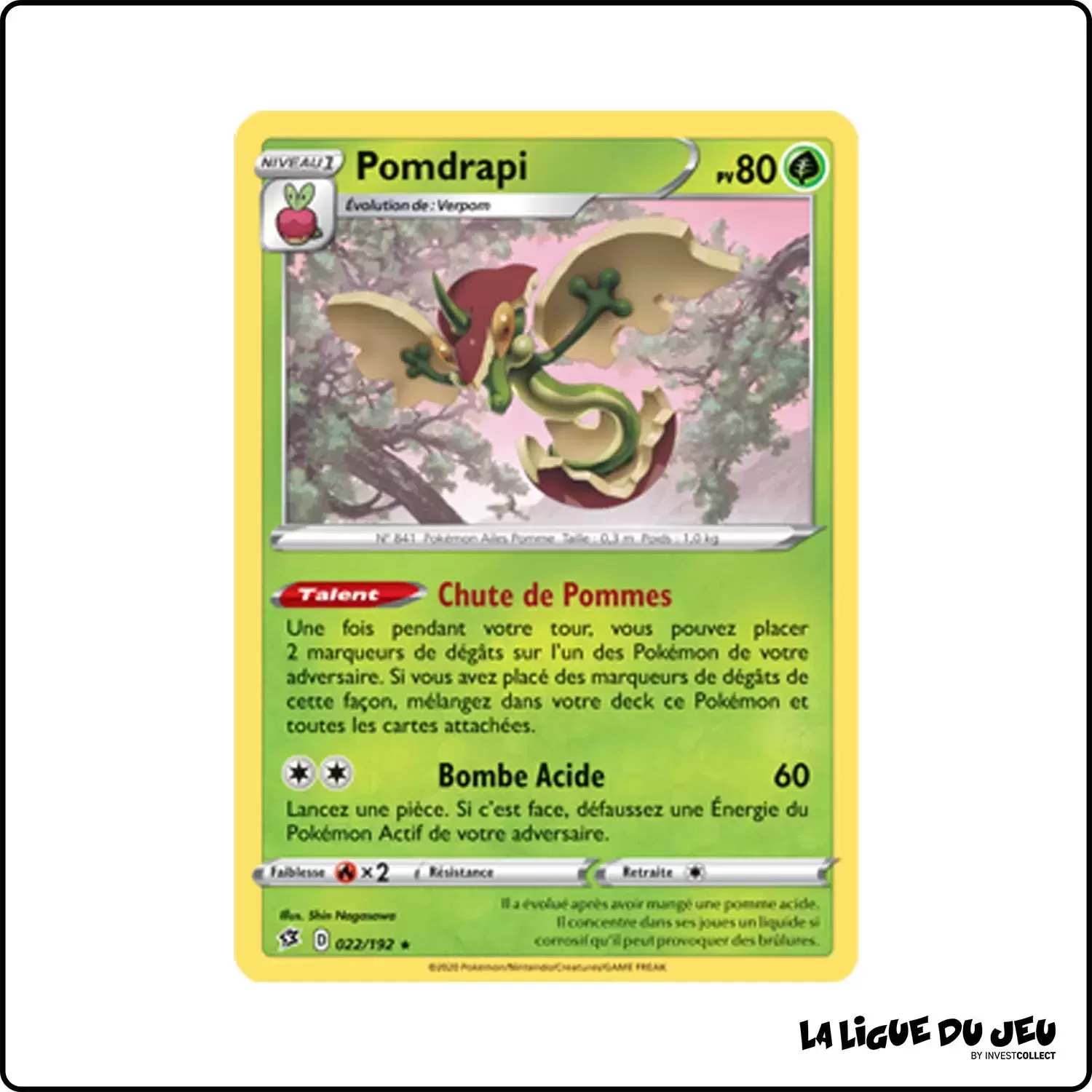 Holo - Pokemon - Clash des Rebelles - Pomdrapi 22/192