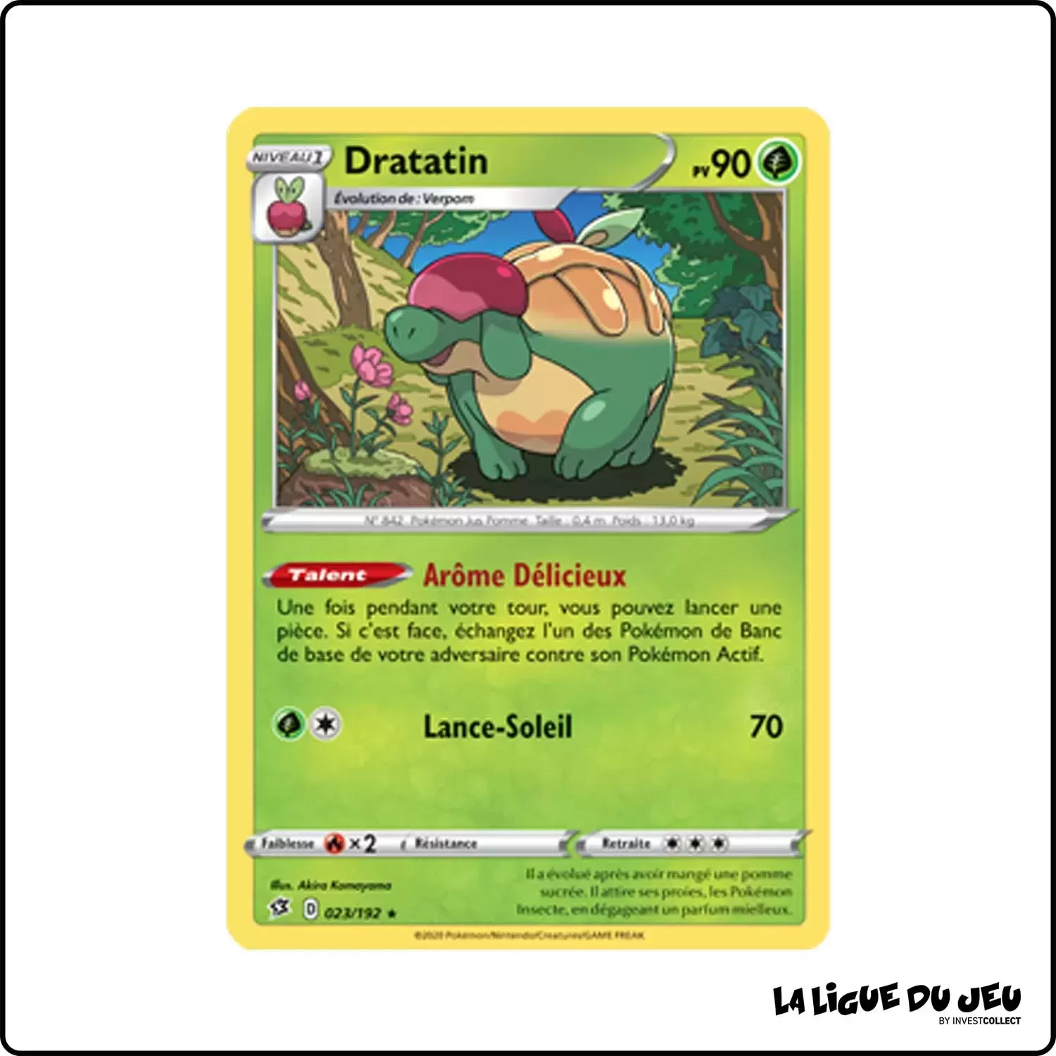 Holo - Pokemon - Clash des Rebelles - Dratatin 23/192