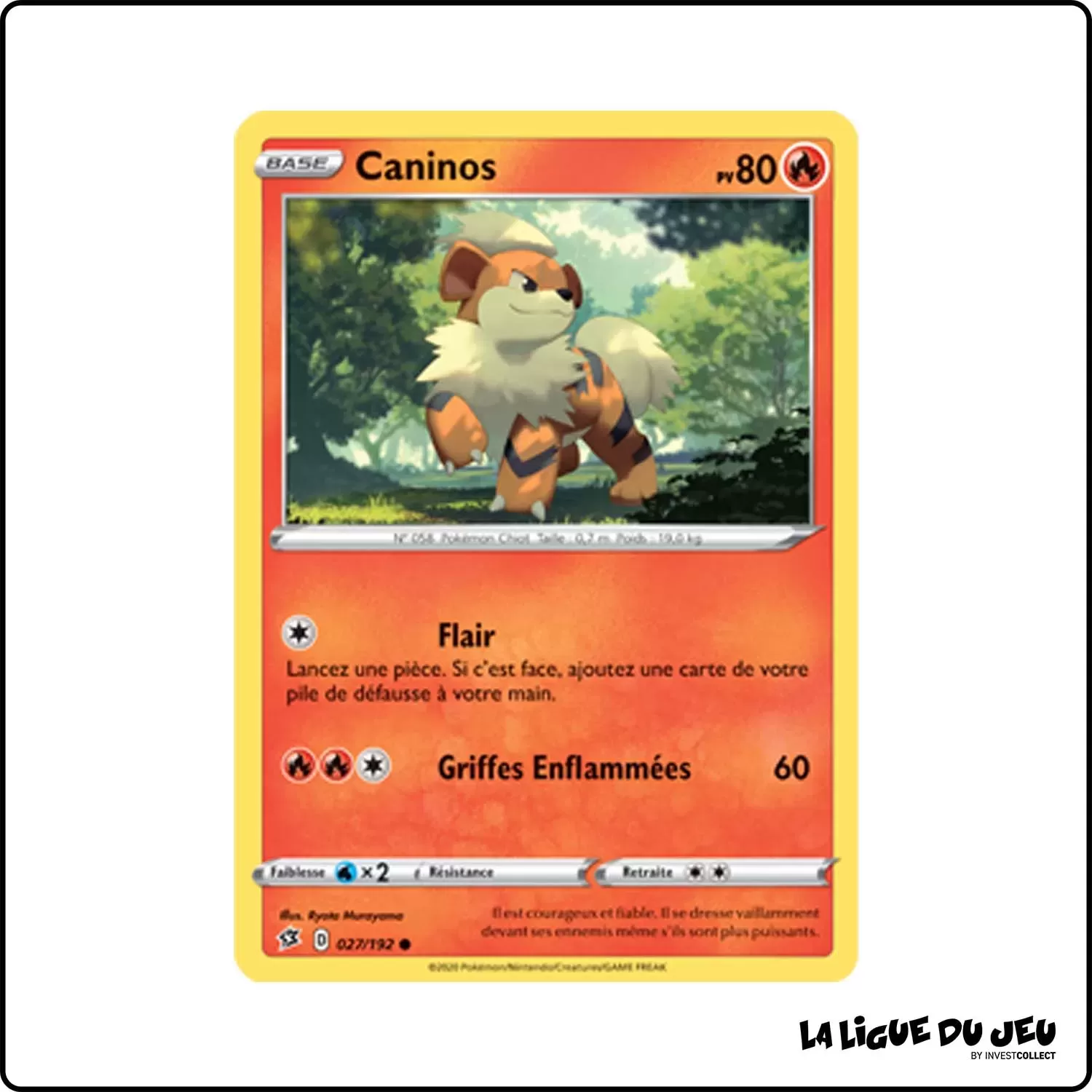 Commune - Pokemon - Clash des Rebelles - Caninos 27/192