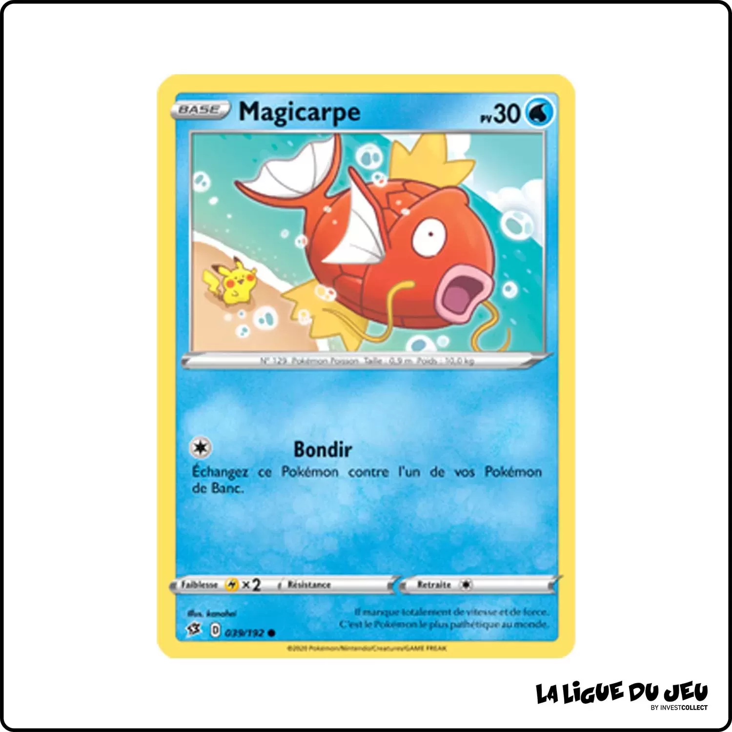 Commune - Pokemon - Clash des Rebelles - Magicarpe 39/192