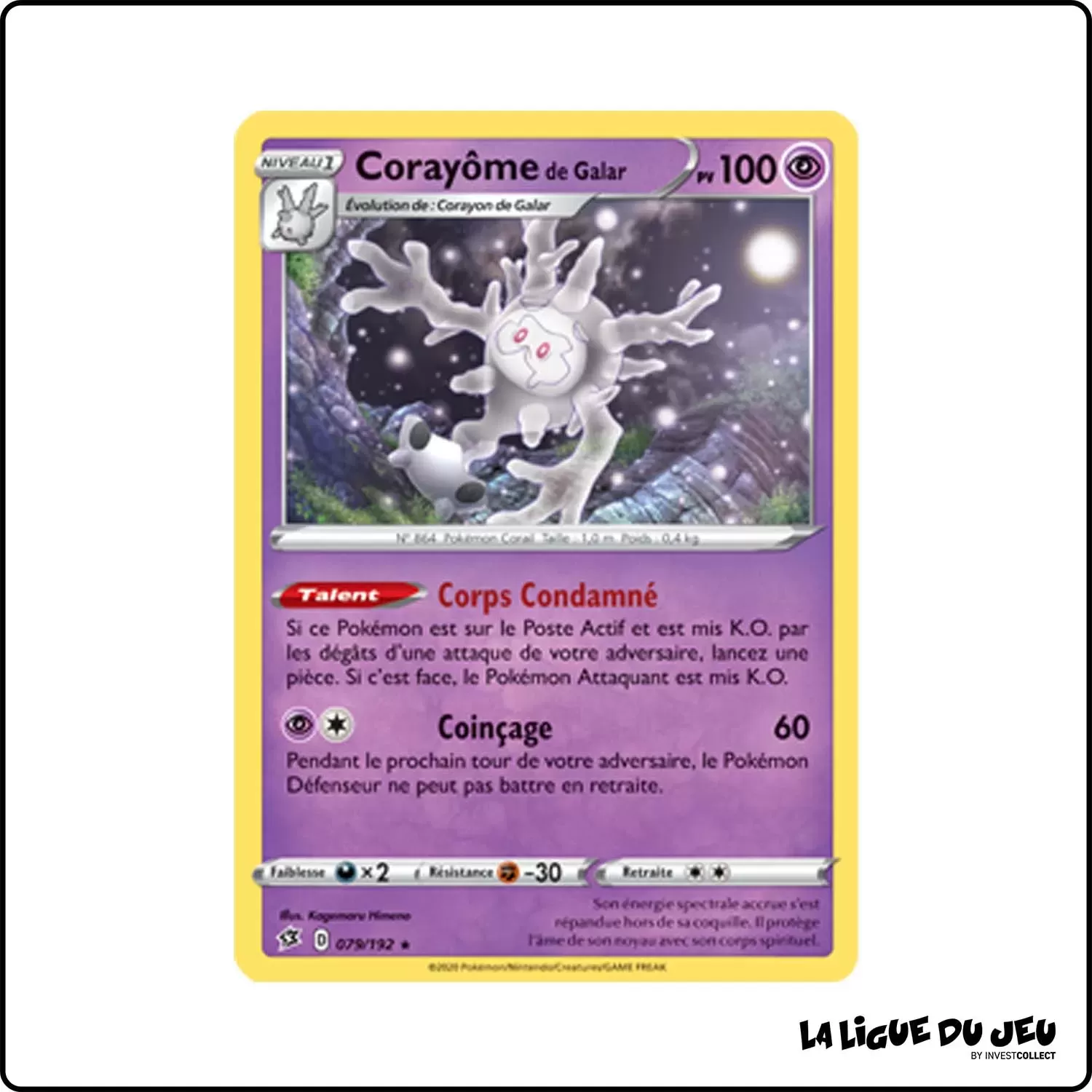 Holo - Pokemon - Clash des Rebelles - Corayôme de Galar 79/192