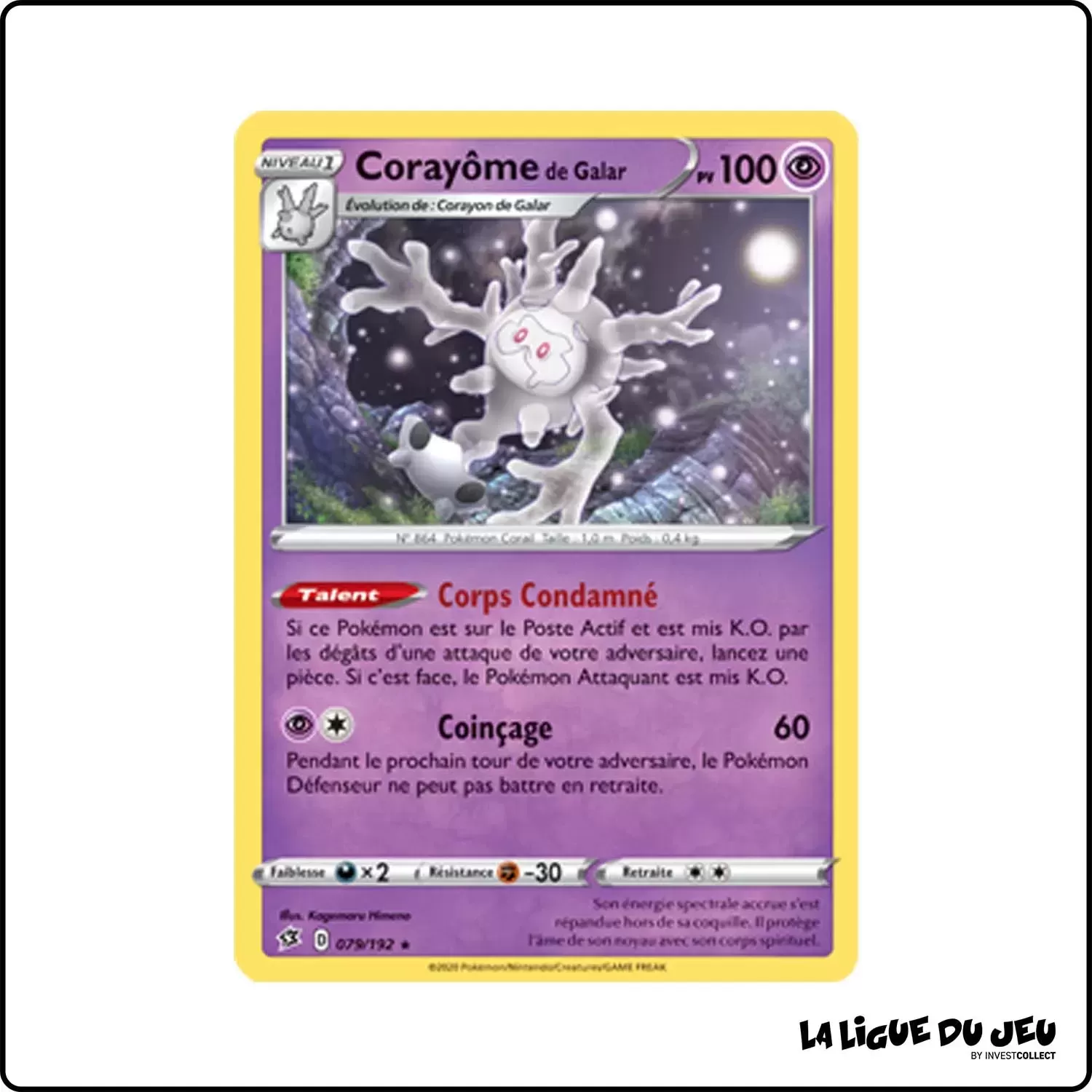 Holo - Pokemon - Clash des Rebelles - Corayôme de Galar 79/192