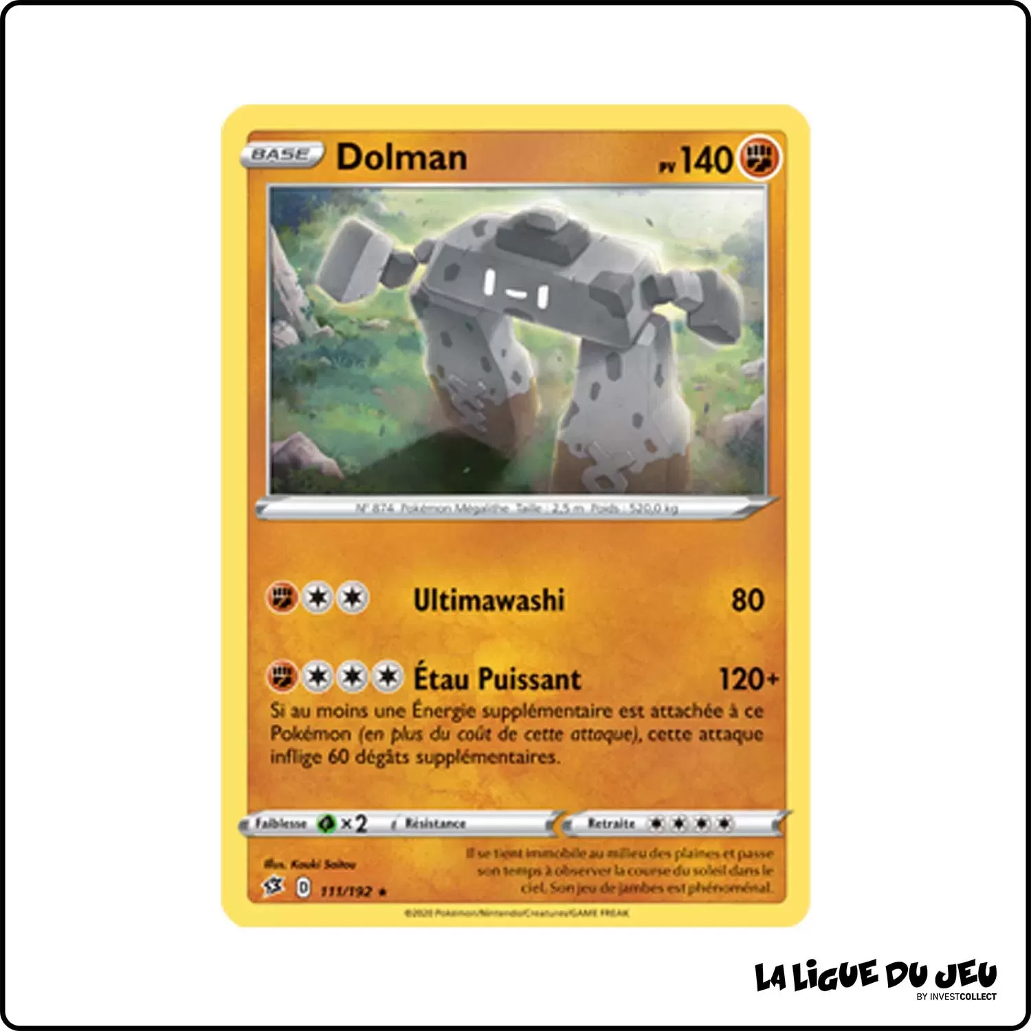 Holo - Pokemon - Clash des Rebelles - Dolman 111/192