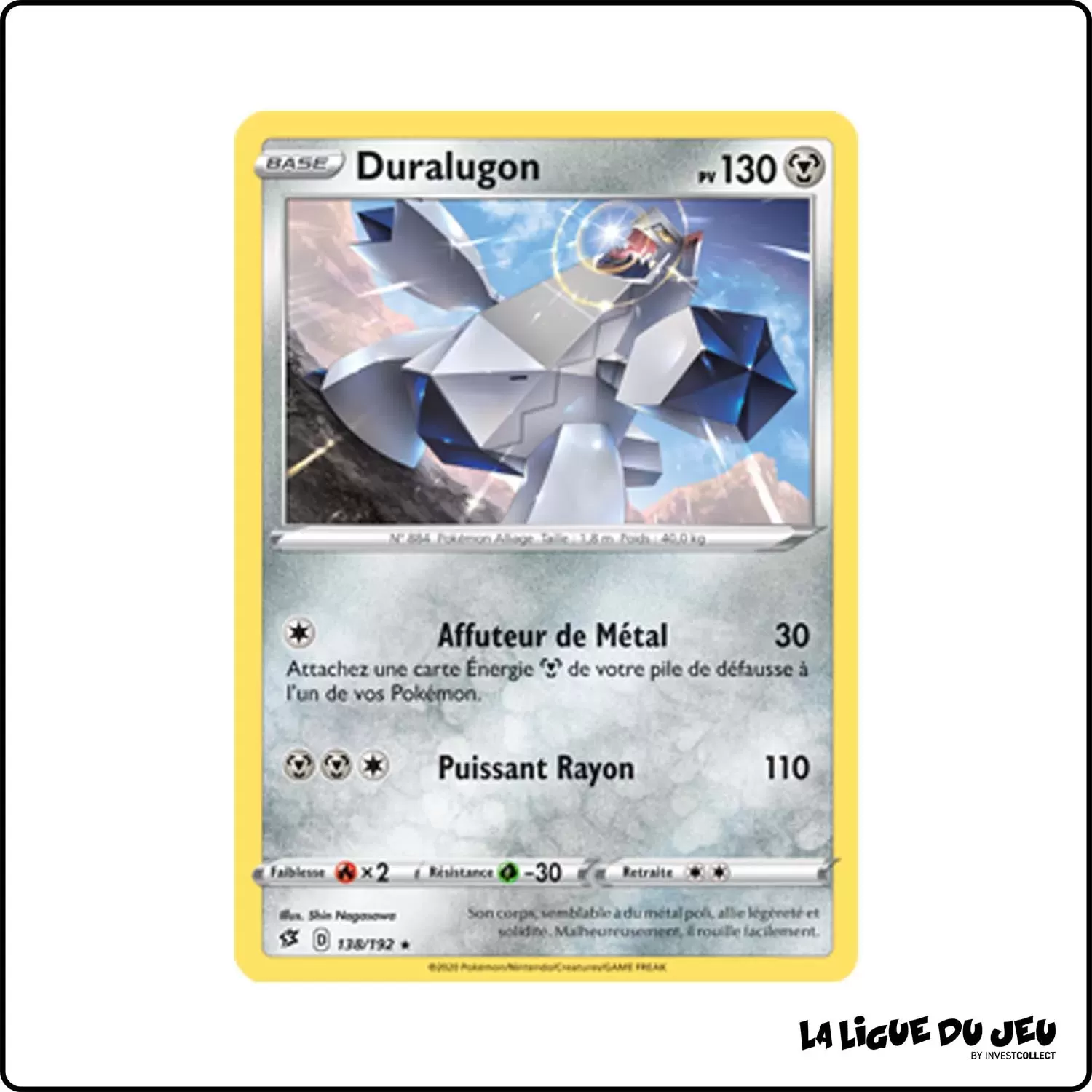 Holo - Pokemon - Clash des Rebelles - Duralugon 138/192