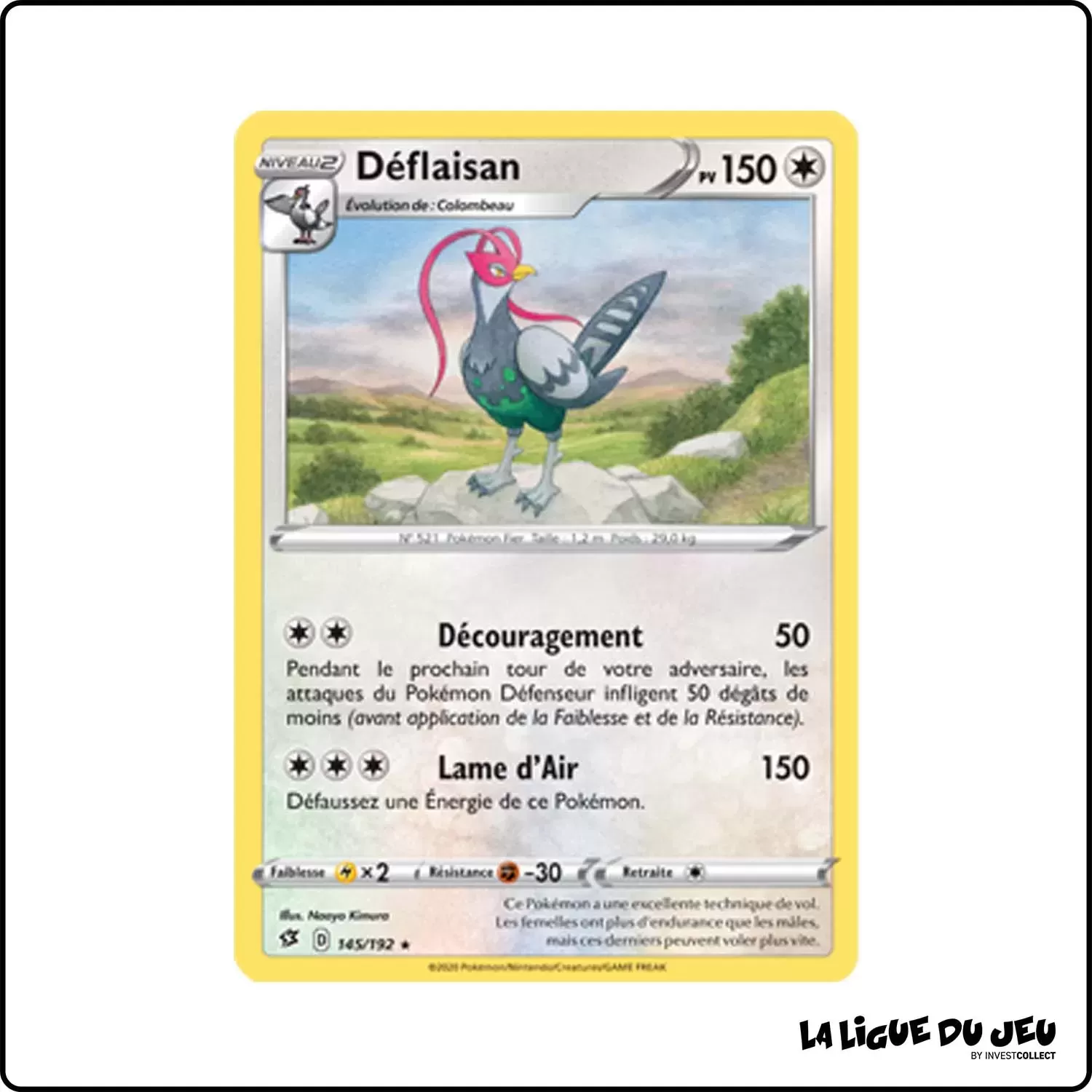 Rare - Pokemon - Clash des Rebelles - Déflaisan 145/192