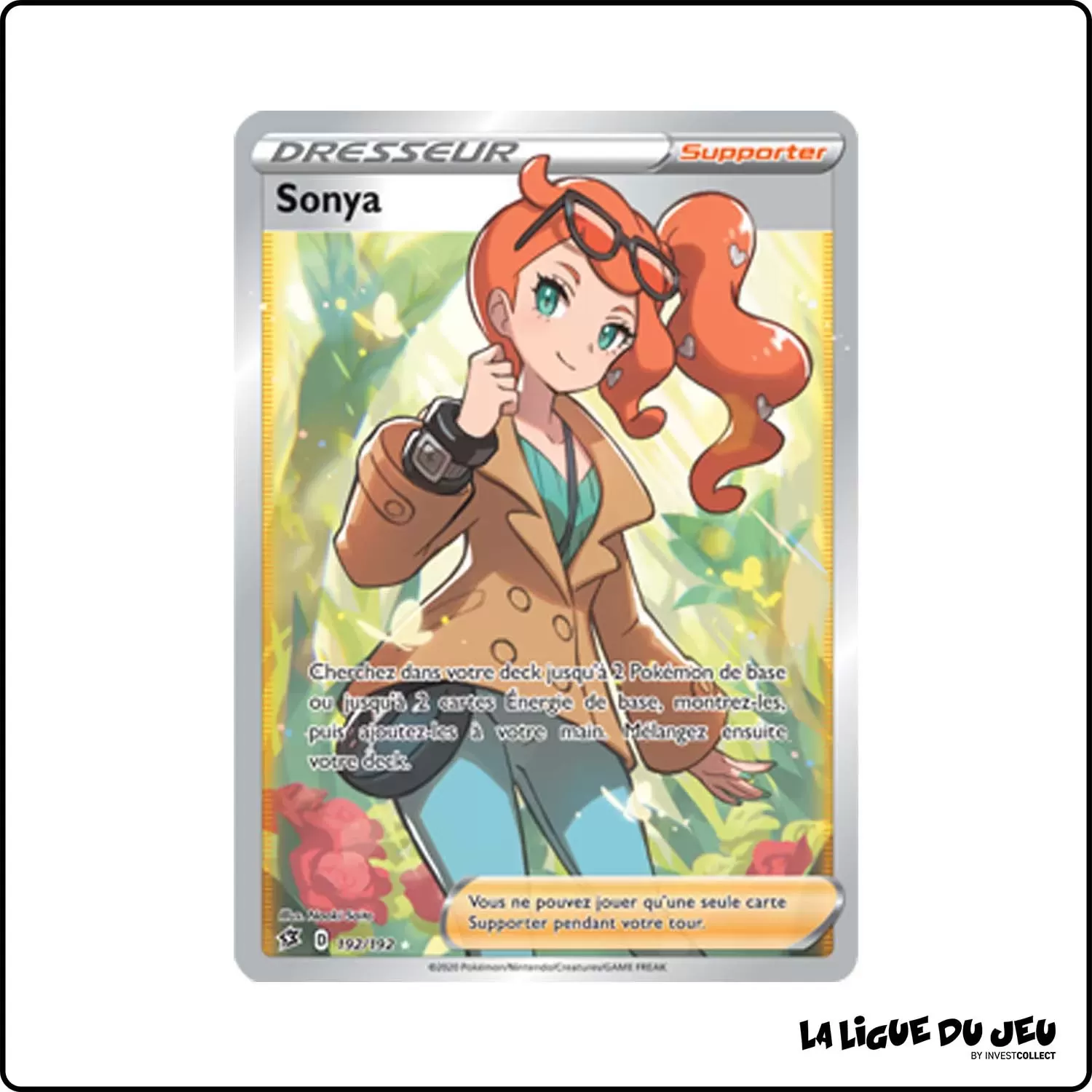 Ultra - Pokemon - Clash des Rebelles - Sonya 192/192