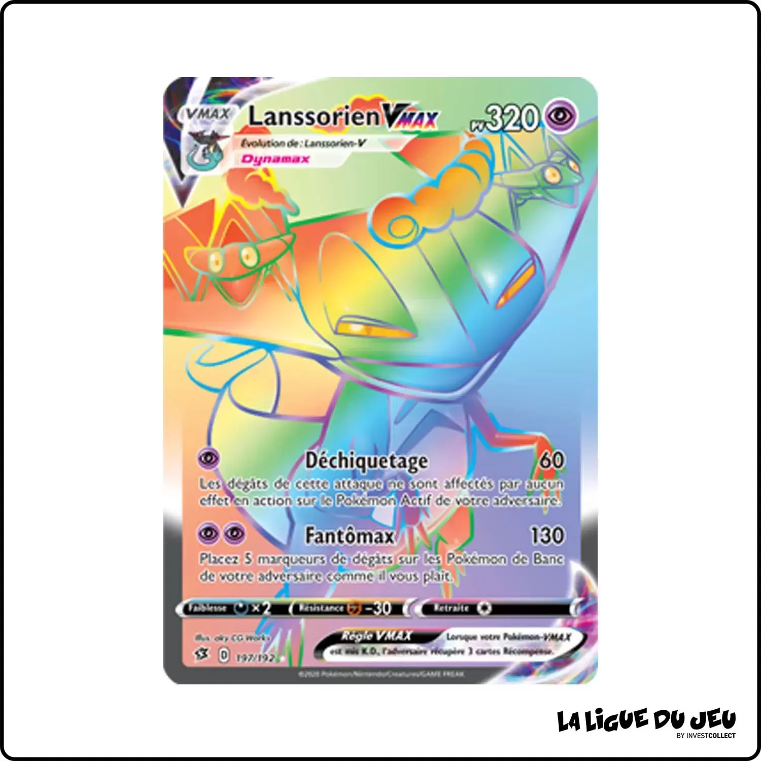 Secrete - Pokemon - Clash des Rebelles - Lanssorien-VMAX 197/192