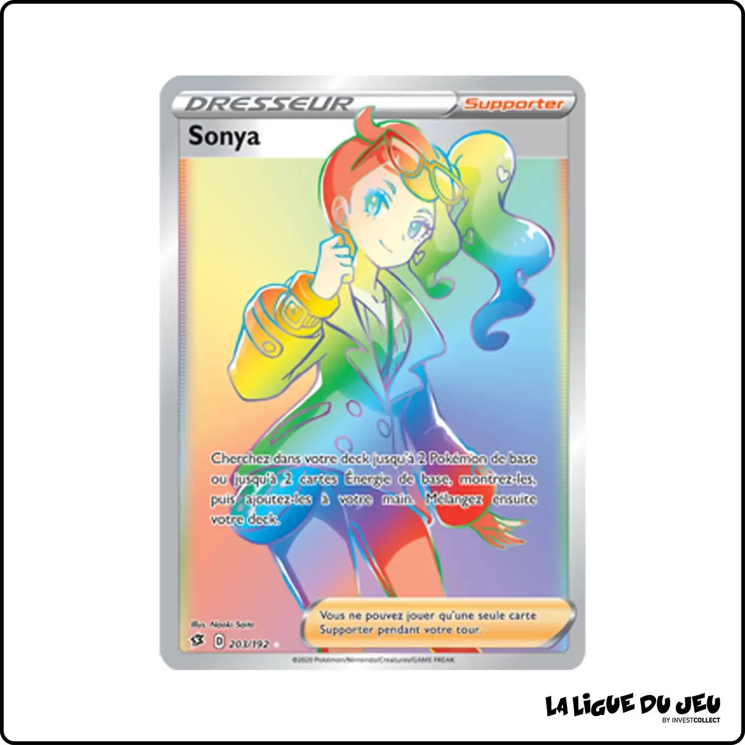 Secrete - Pokemon - Clash des Rebelles - Sonya 203/192