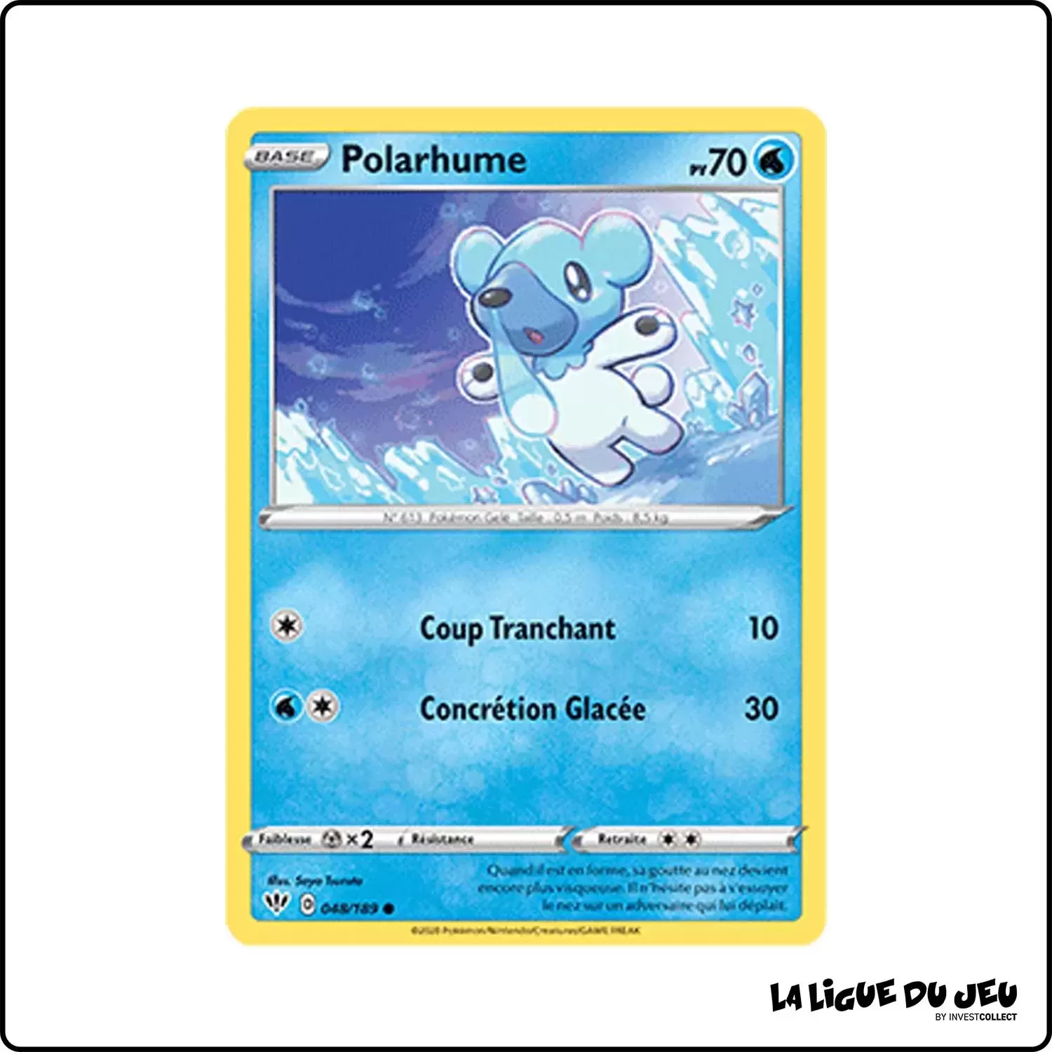 Commune - Pokemon - Ténèbres Embrasées - Polarhume 48/201