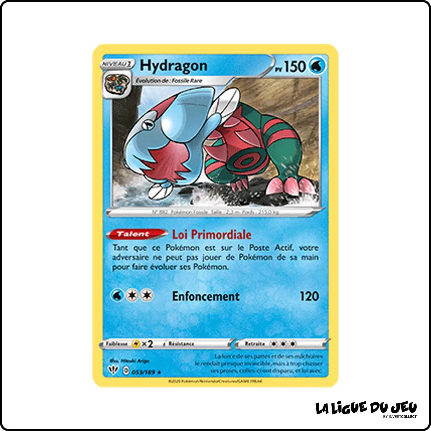 Holo - Pokemon - Ténèbres Embrasées - Hydragon 53/201