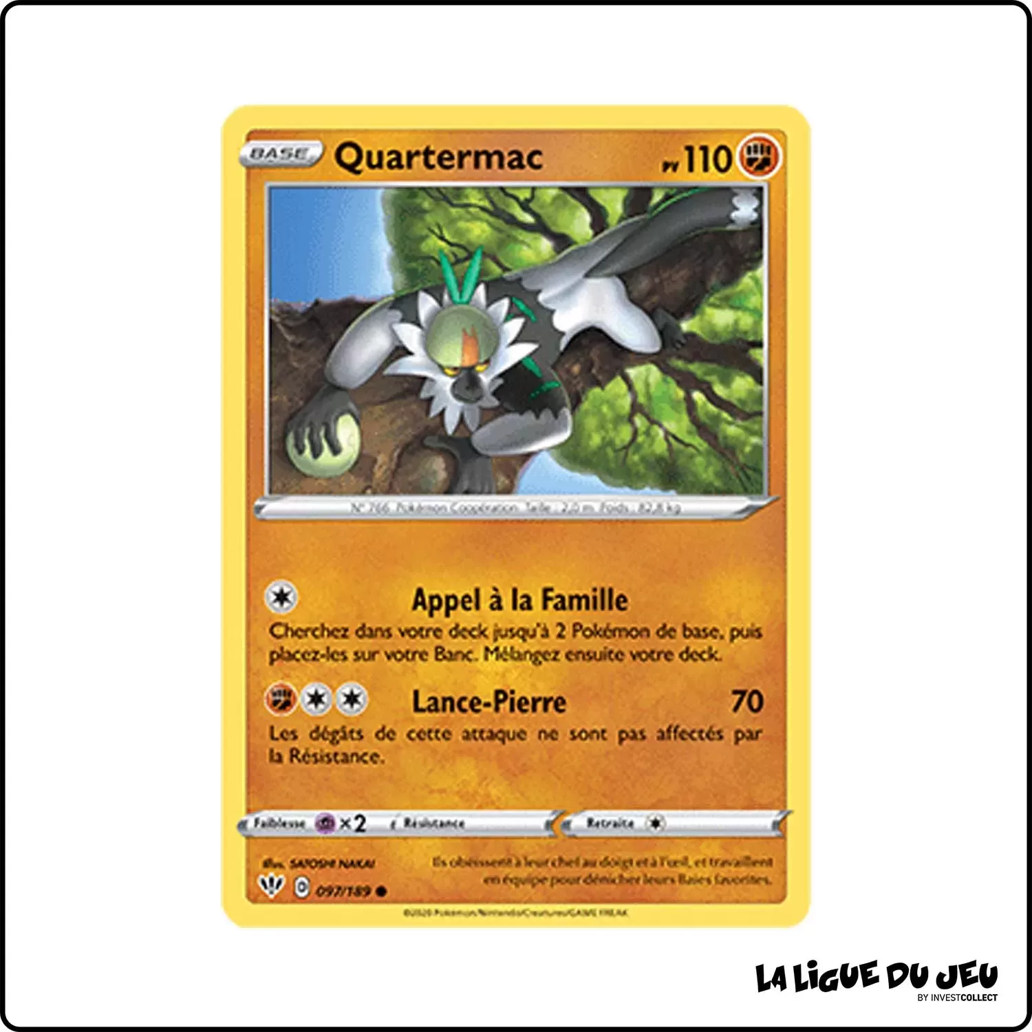 Commune - Pokemon - Ténèbres Embrasées - Quartermac 97/201