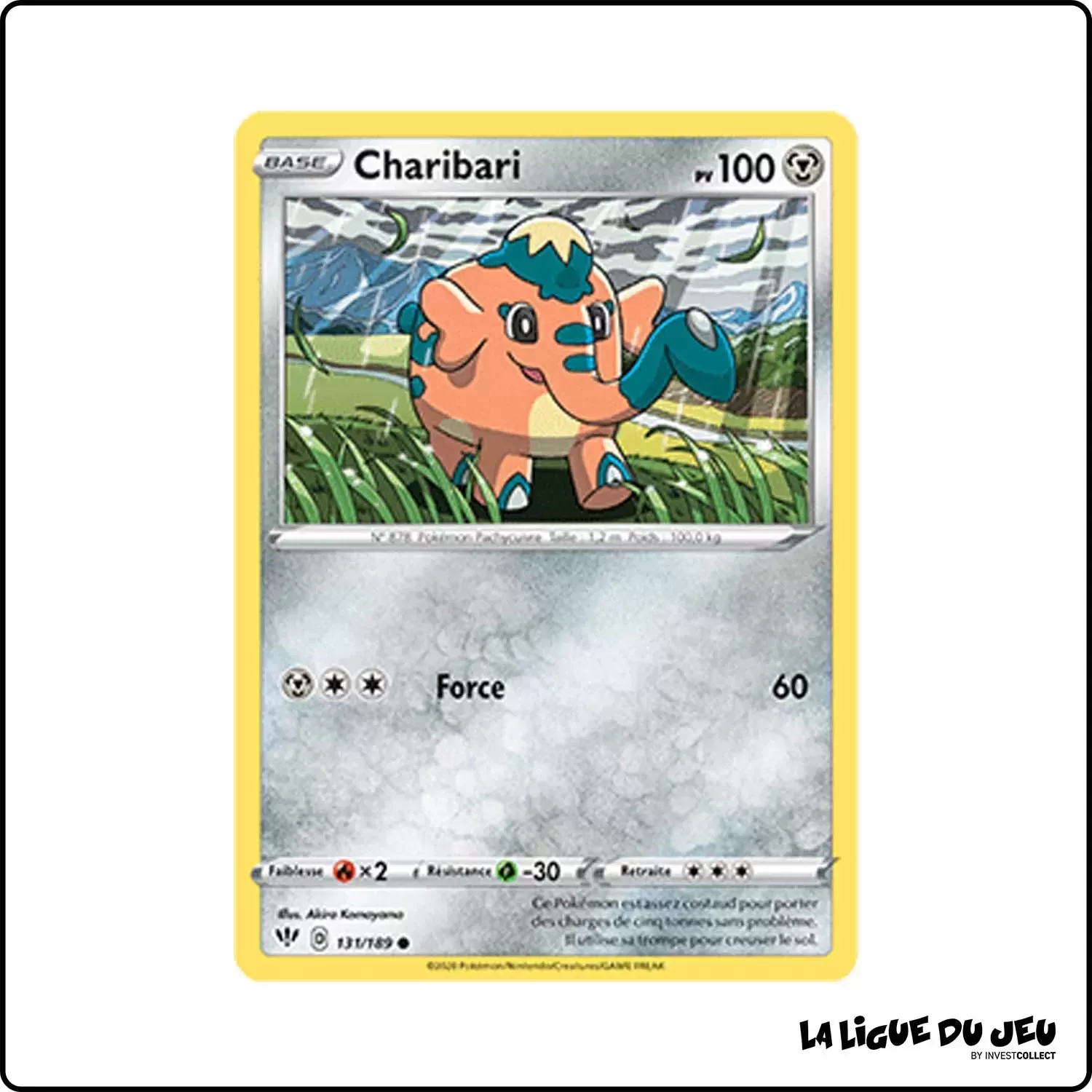 Commune - Pokemon - Ténèbres Embrasées - Charibari 131/201