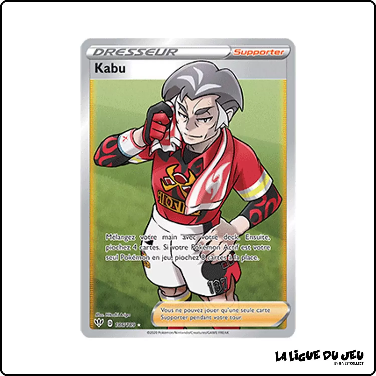 Ultra - Pokemon - Ténèbres Embrasées - Kabu 186/201