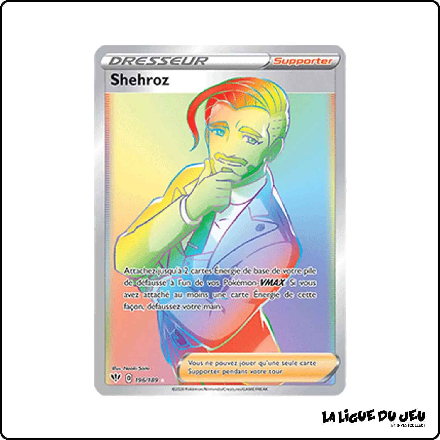 Secrete - Pokemon - Ténèbres Embrasées - Shehroz 196/201