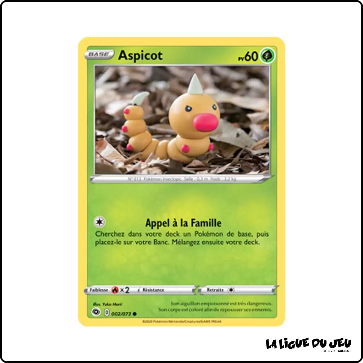 Commune - Pokemon - La Voie du Maître - Aspicot 2/73