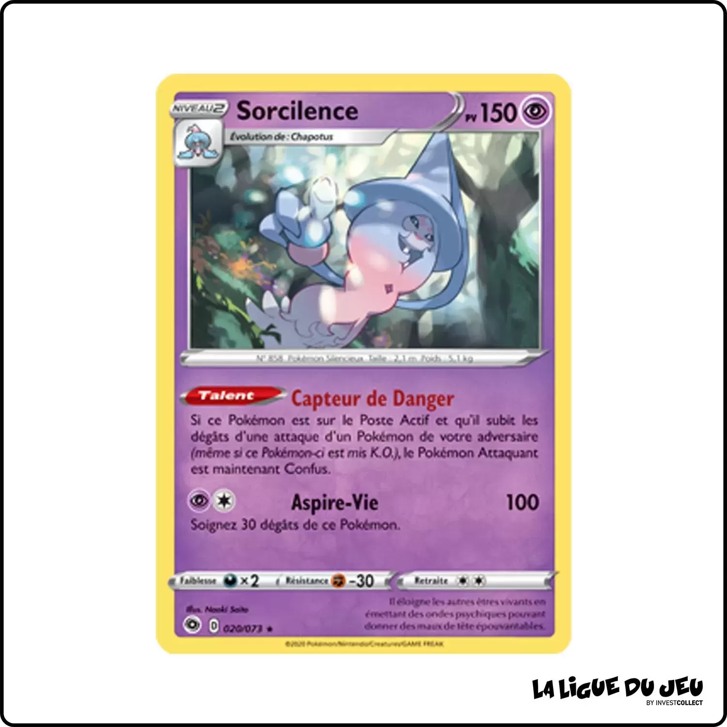 Holo - Pokemon - La Voie du Maître - Sorcilence 20/73