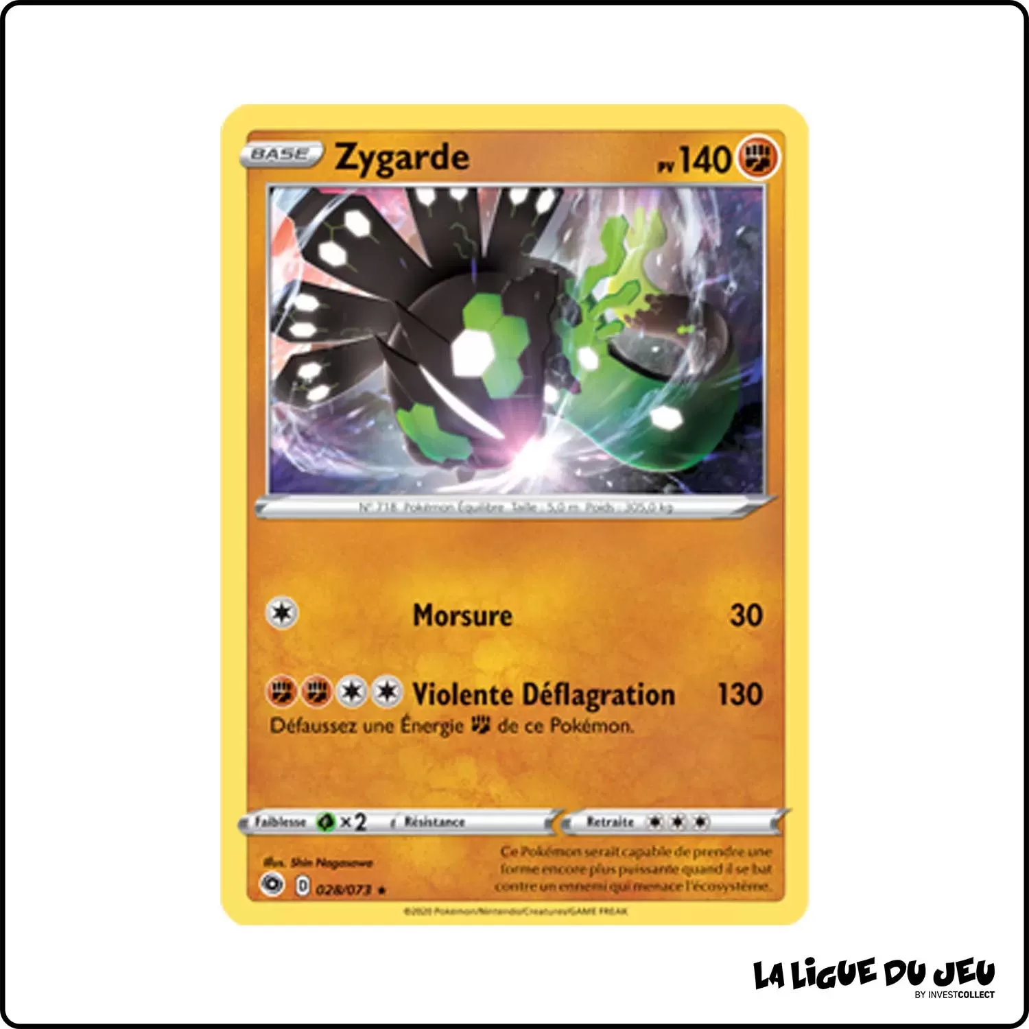 Holo - Pokemon - La Voie du Maître - Zygarde 28/73