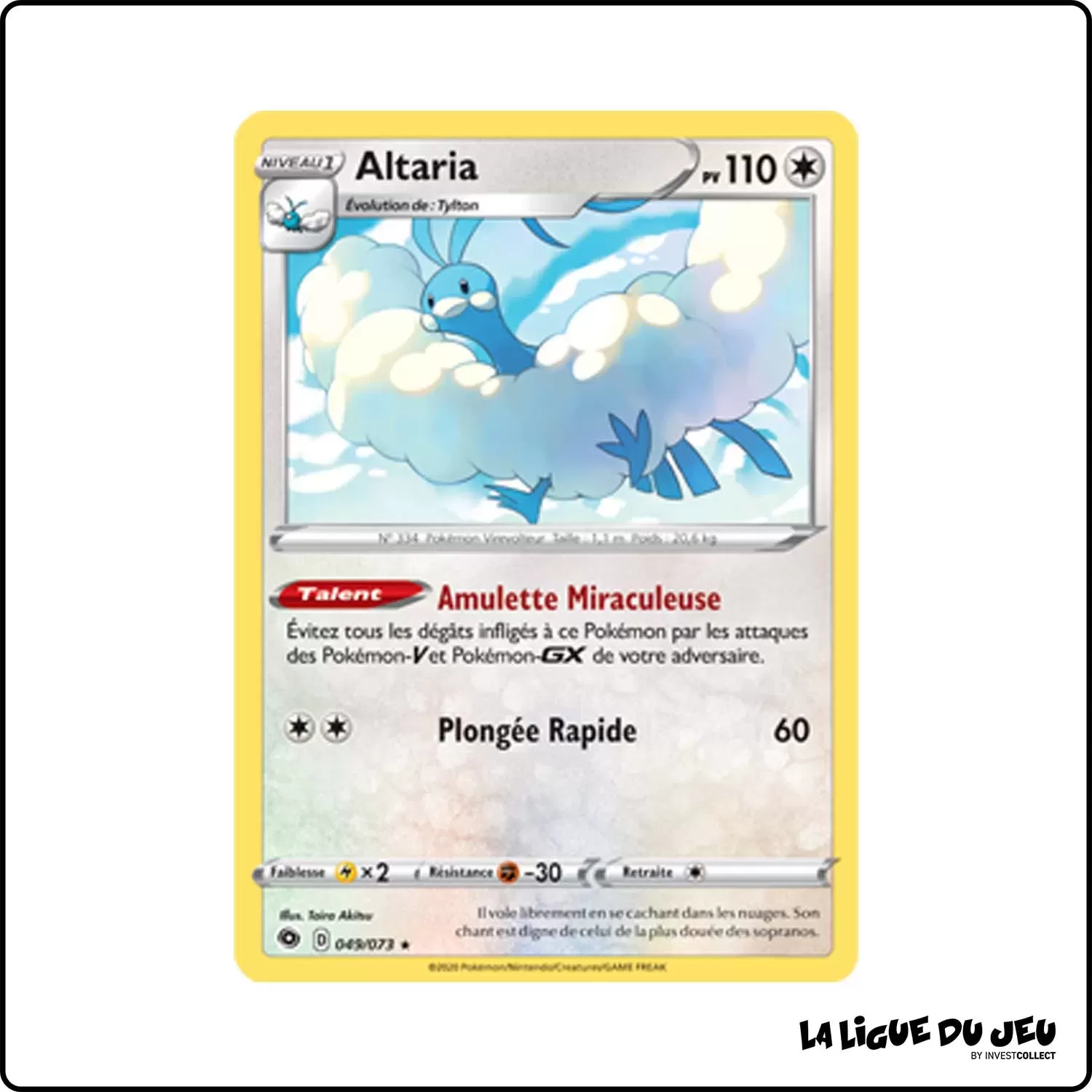 Holo - Pokemon - La Voie du Maître - Altaria 49/73