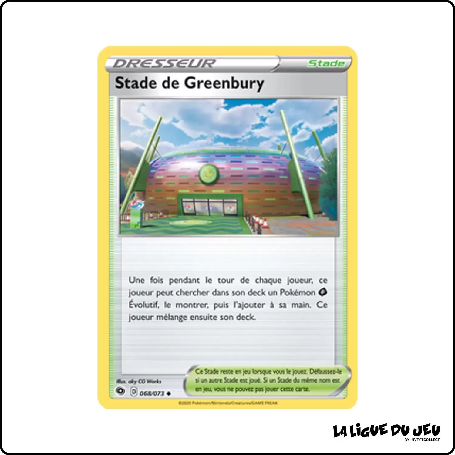 Peu commune - Pokemon - La Voie du Maître - Stade de Greenbury 68/73