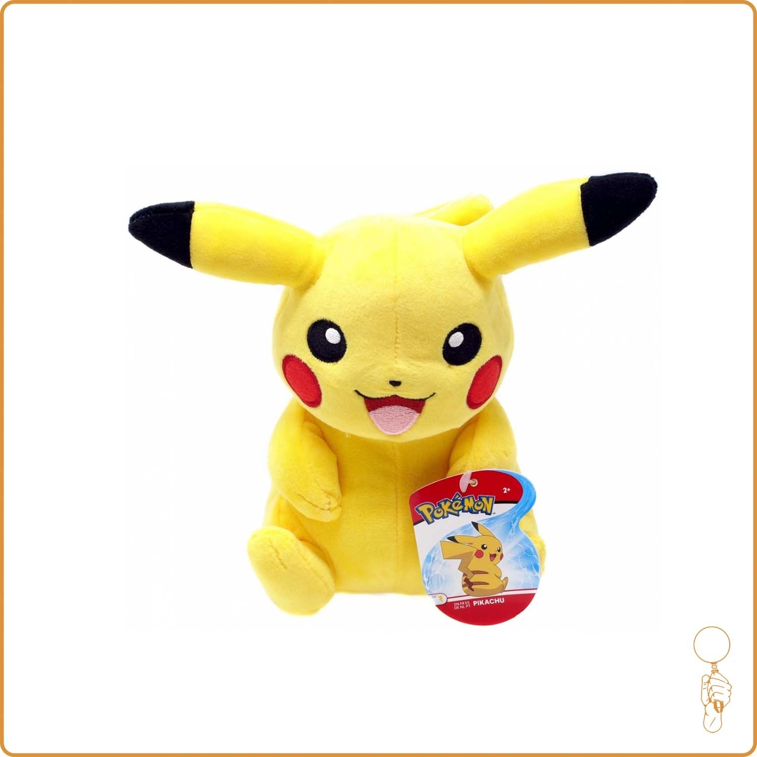 Peluche Pokémon Évoli 20 cm - Collection Pokémon Officielle