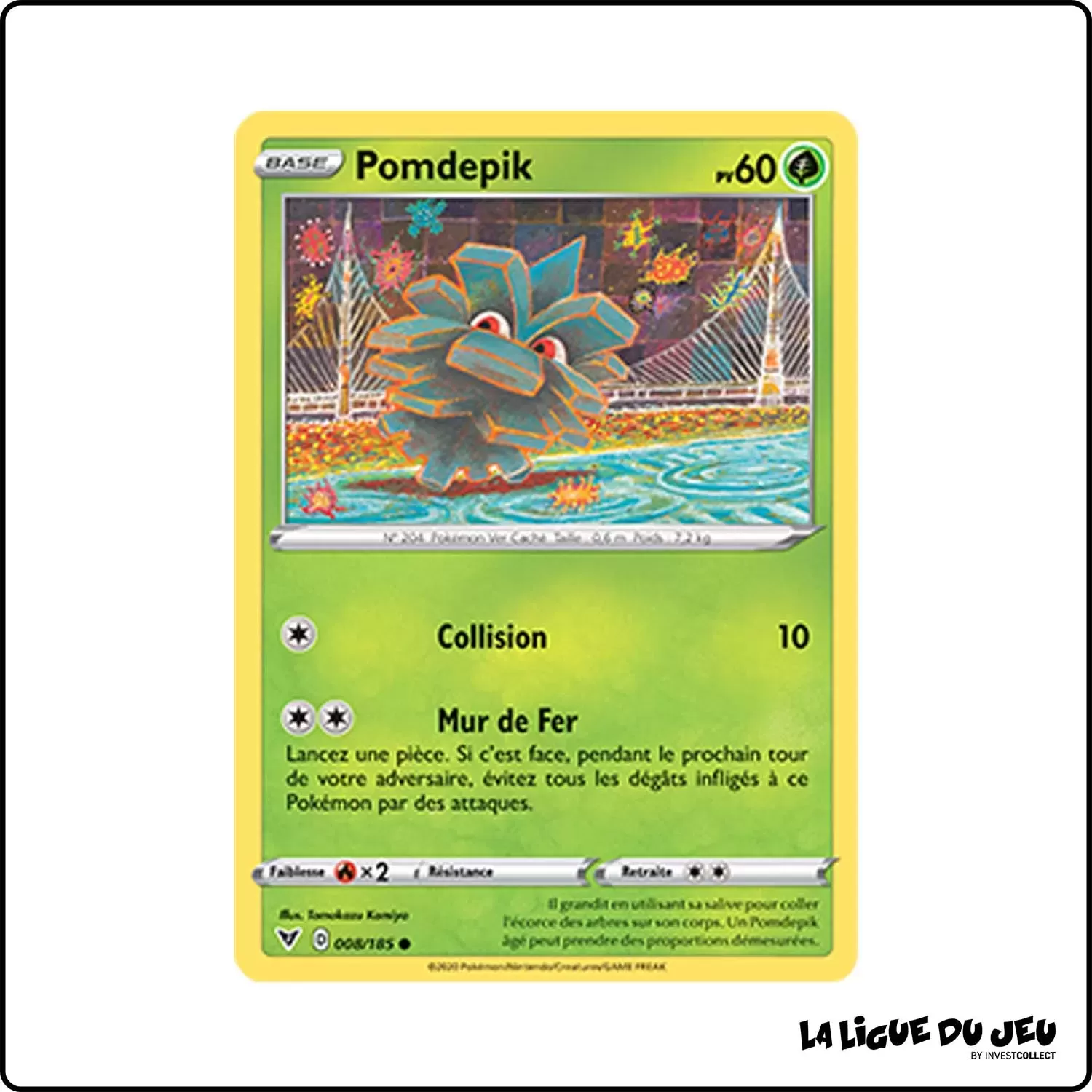 Commune - Pokemon - Voltage Éclatant - Pomdepik 8/185 Pokemon Company - 1