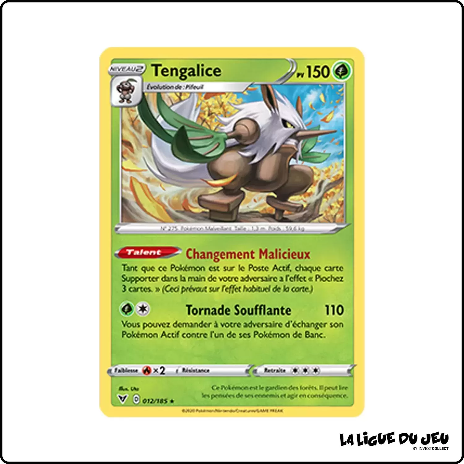 Rare - Pokemon - Voltage Éclatant - Tengalice 12/185 Pokemon Company - 1