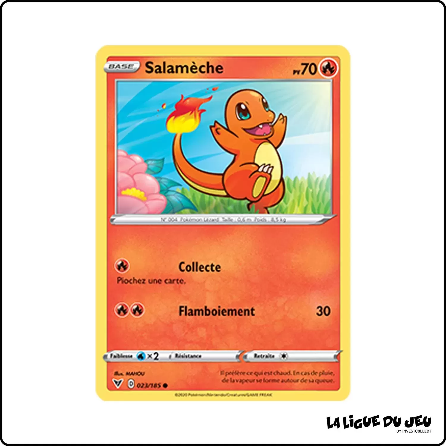 Commune - Pokemon - Voltage Éclatant - Salamèche 23/185 Pokemon Company - 1