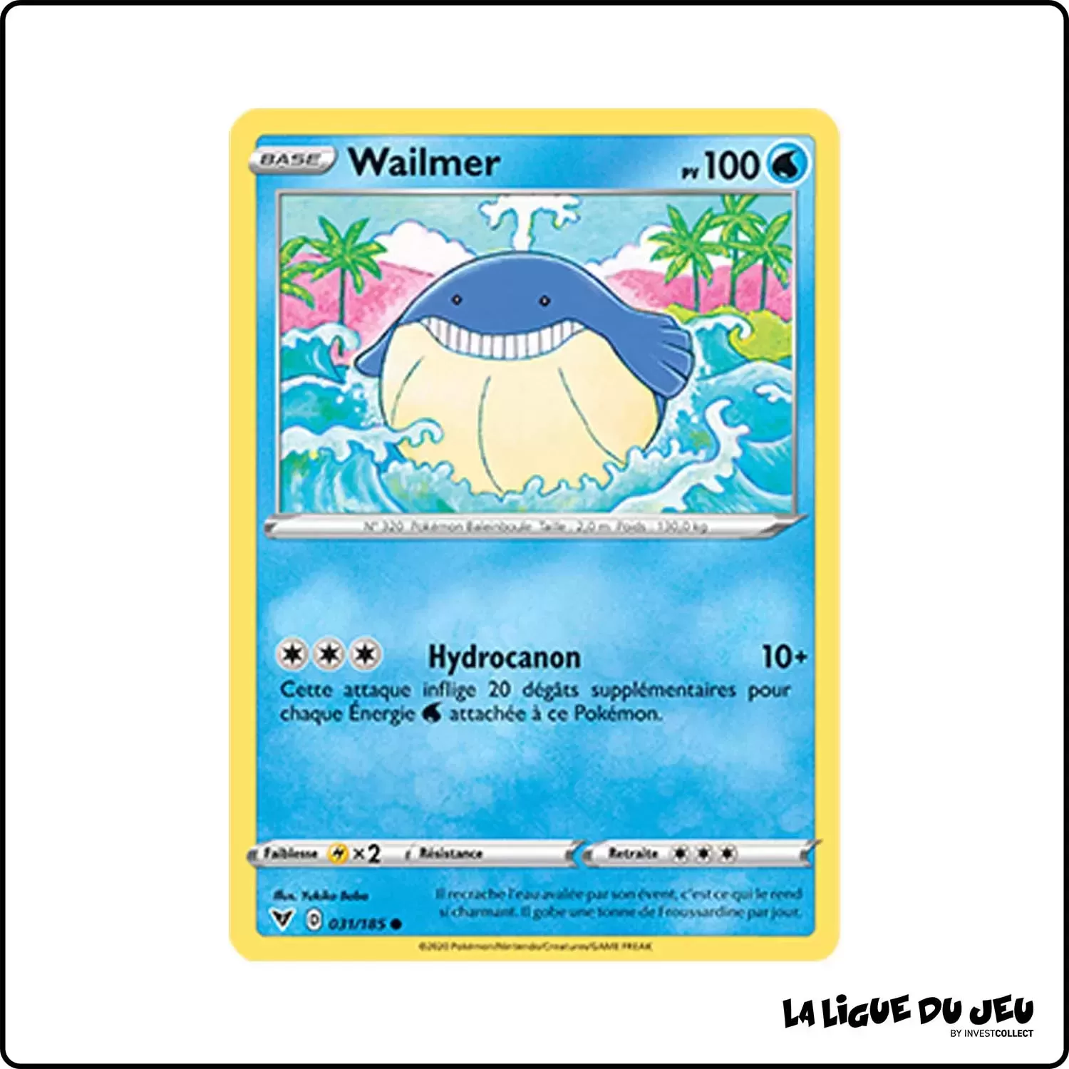 Commune - Pokemon - Voltage Éclatant - Wailmer 31/185 Pokemon Company - 1