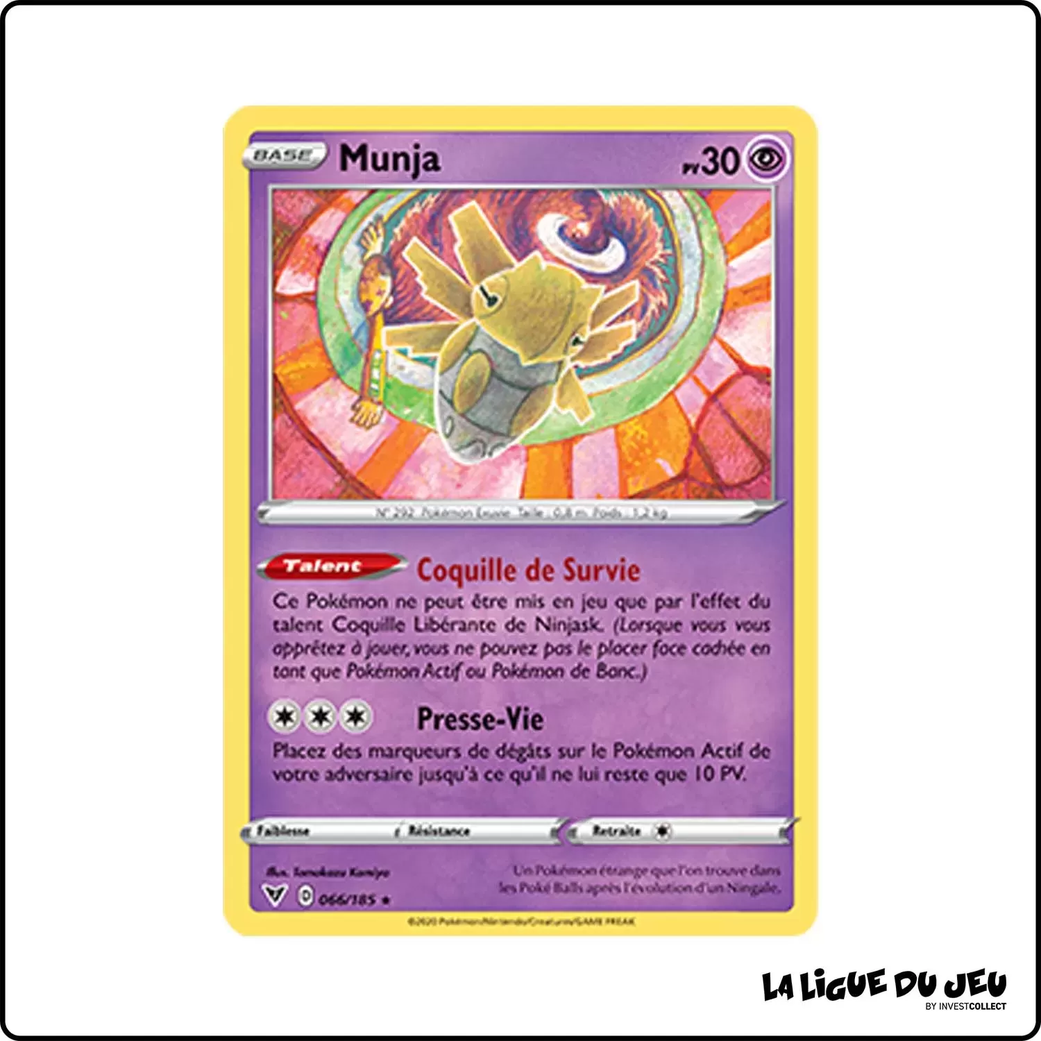 Rare - Pokemon - Voltage Éclatant - Munja 66/185 Pokemon Company - 1