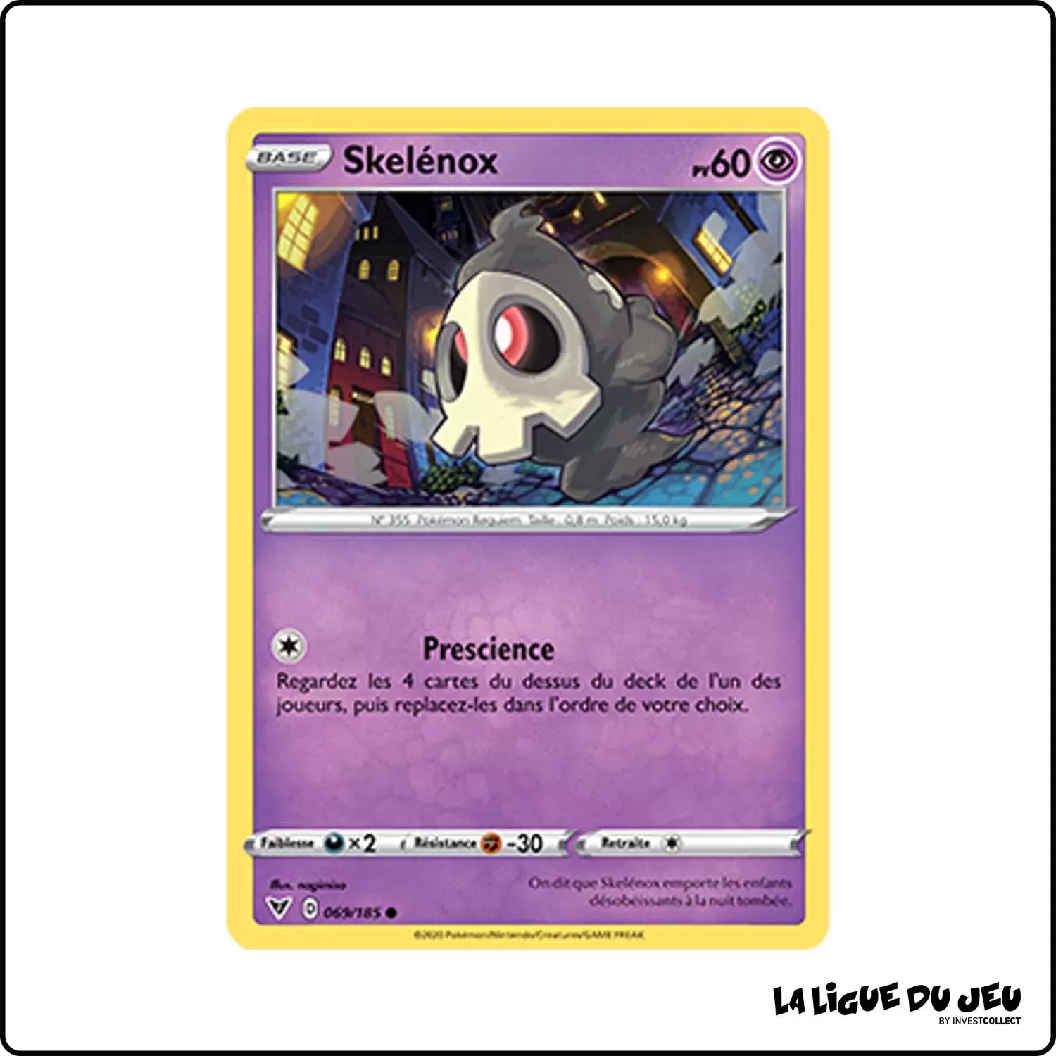 Commune - Pokemon - Voltage Éclatant - Skelénox 69/185 Pokemon Company - 1