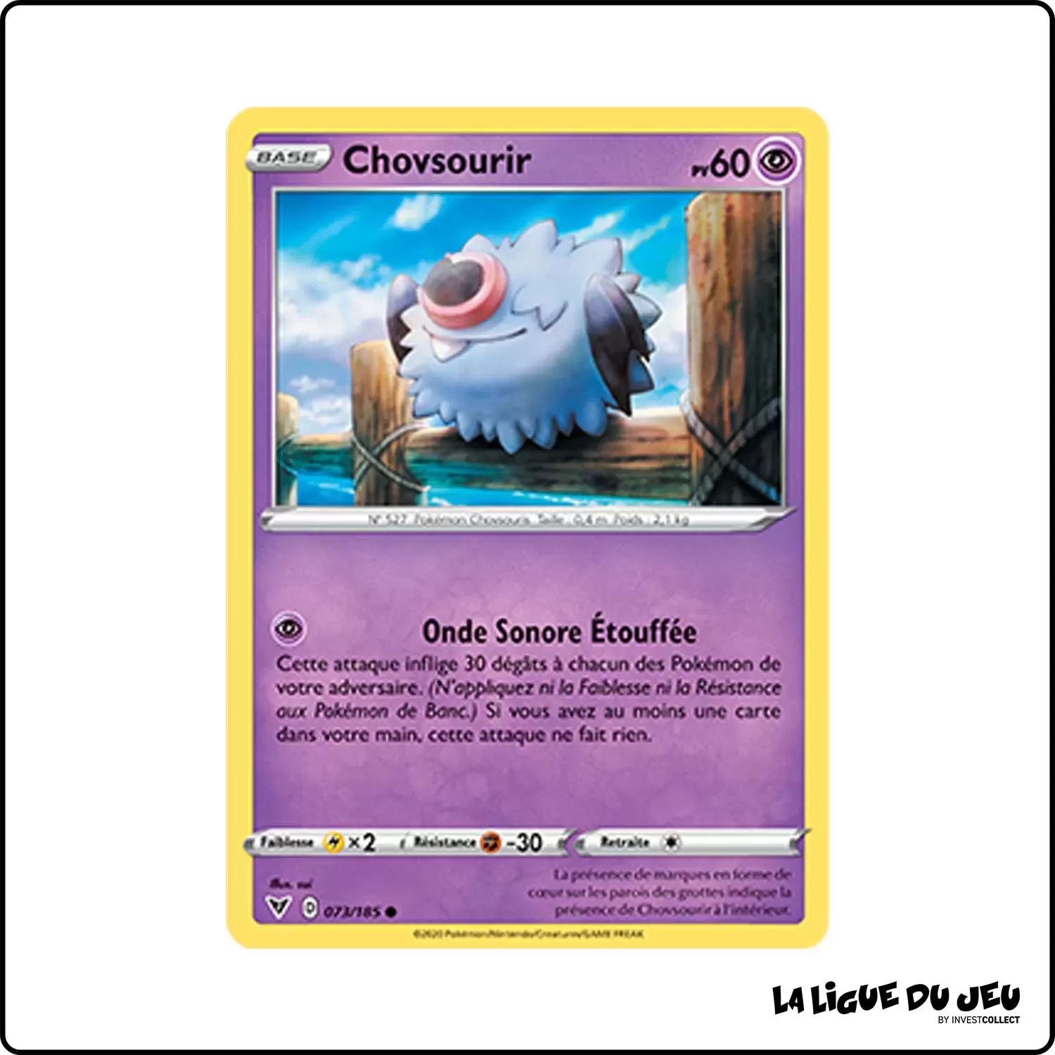 Commune - Pokemon - Voltage Éclatant - Chovsourir 73/185 Pokemon Company - 1