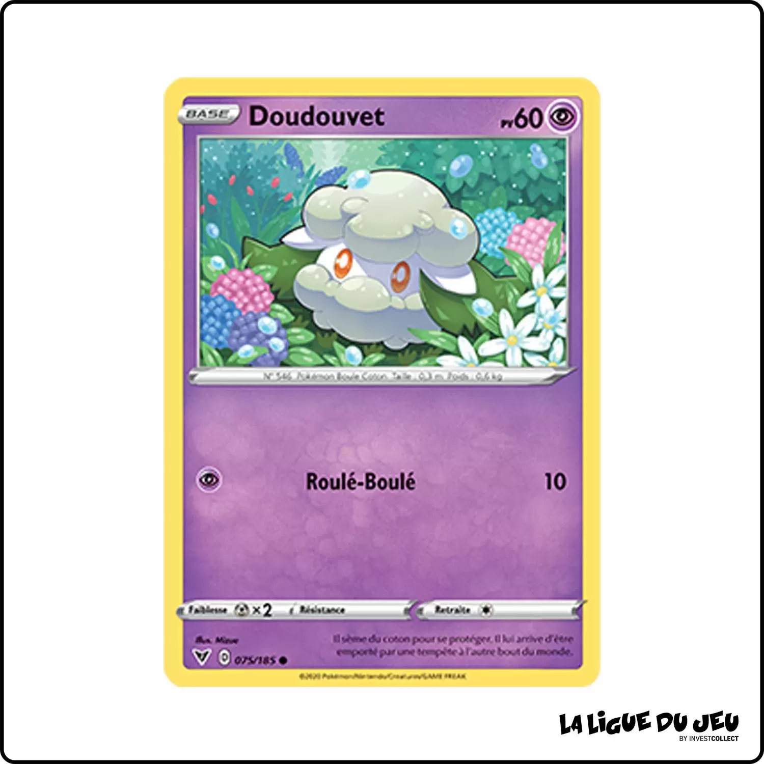 Commune - Pokemon - Voltage Éclatant - Doudouvet 75/185 Pokemon Company - 1