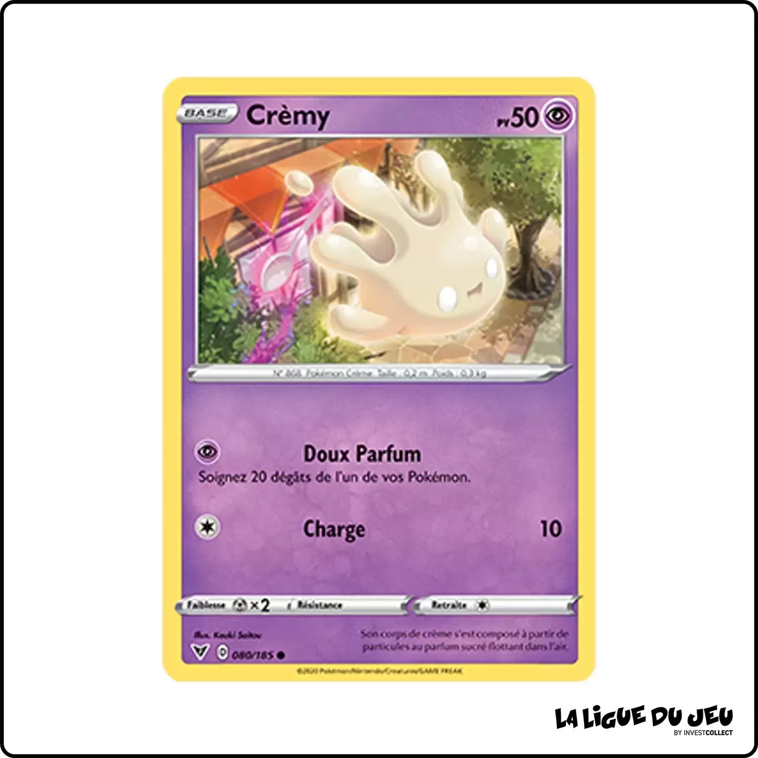 Commune - Pokemon - Voltage Éclatant - Crèmy 80/185 Pokemon Company - 1