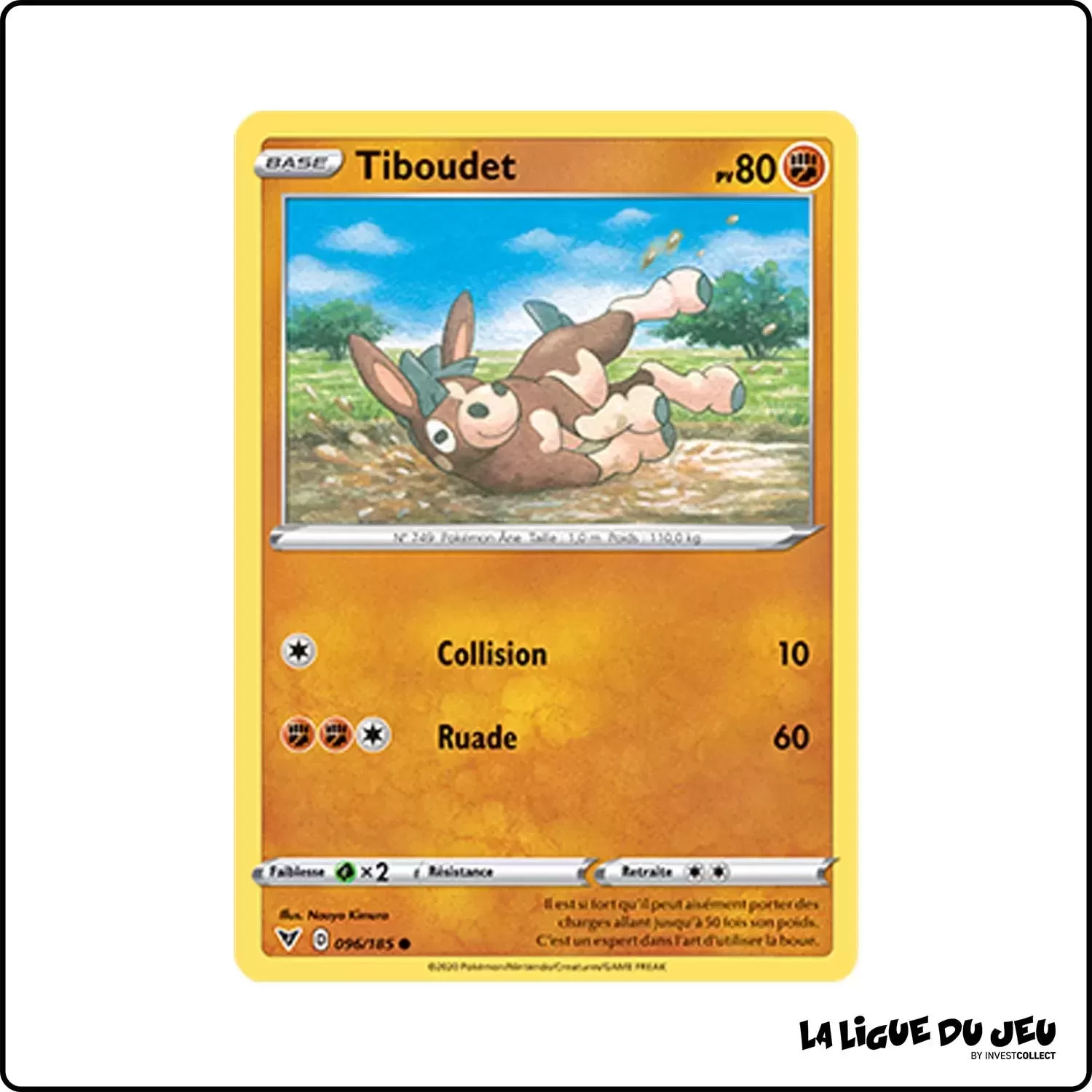 Commune - Pokemon - Voltage Éclatant - Tiboudet 96/185 Pokemon Company - 1