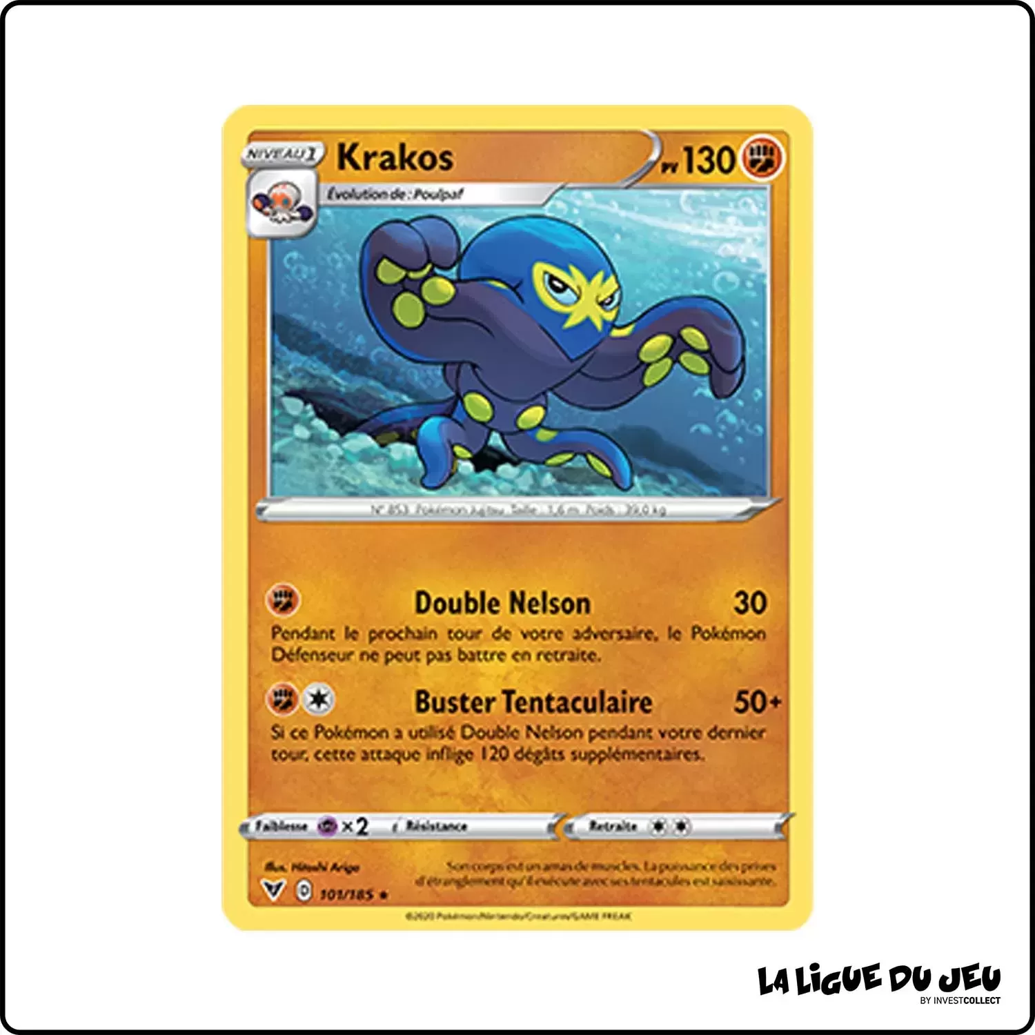 Rare - Pokemon - Voltage Éclatant - Krakos 101/185 Pokemon Company - 1