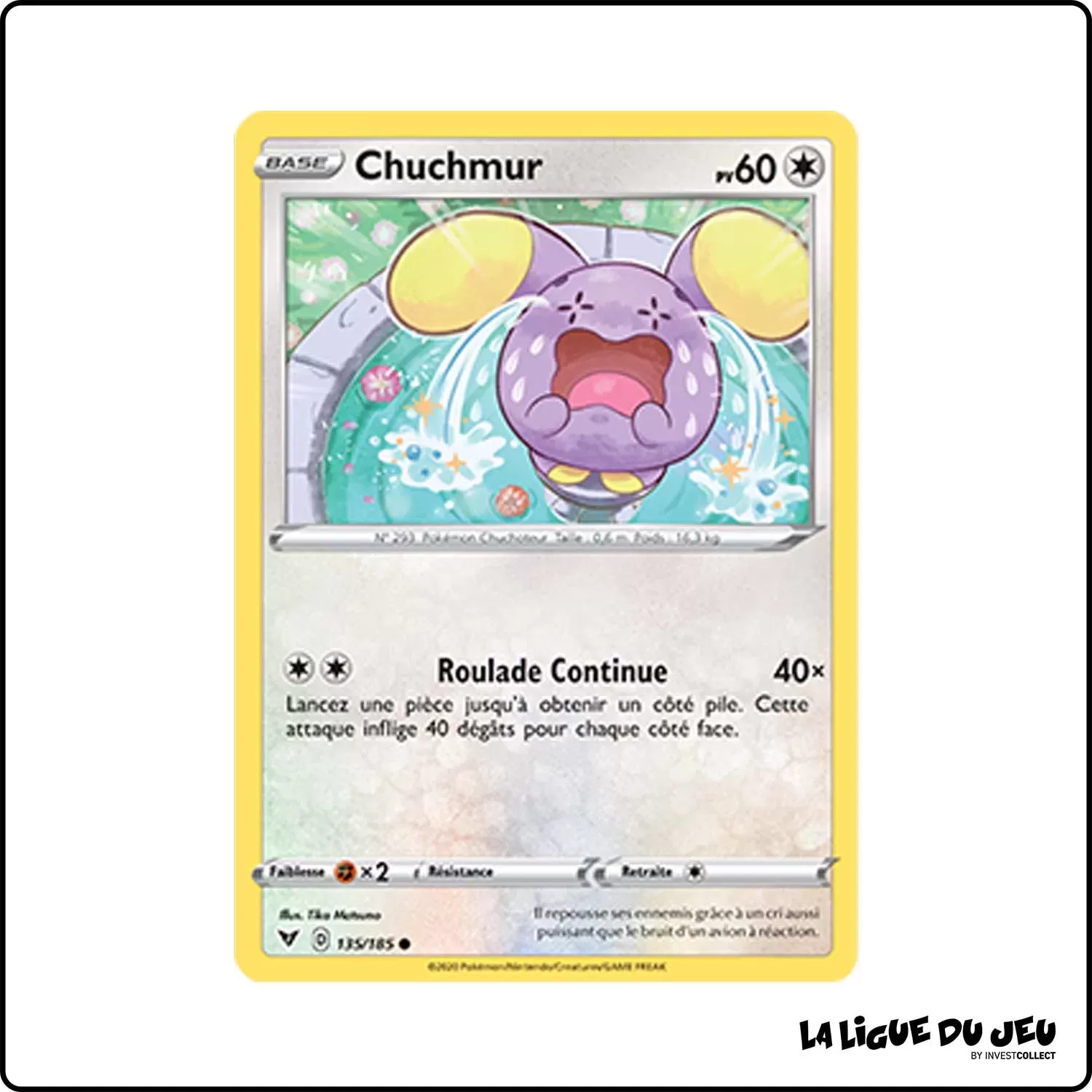 Commune - Pokemon - Voltage Éclatant - Chuchmur 135/185 Pokemon Company - 1