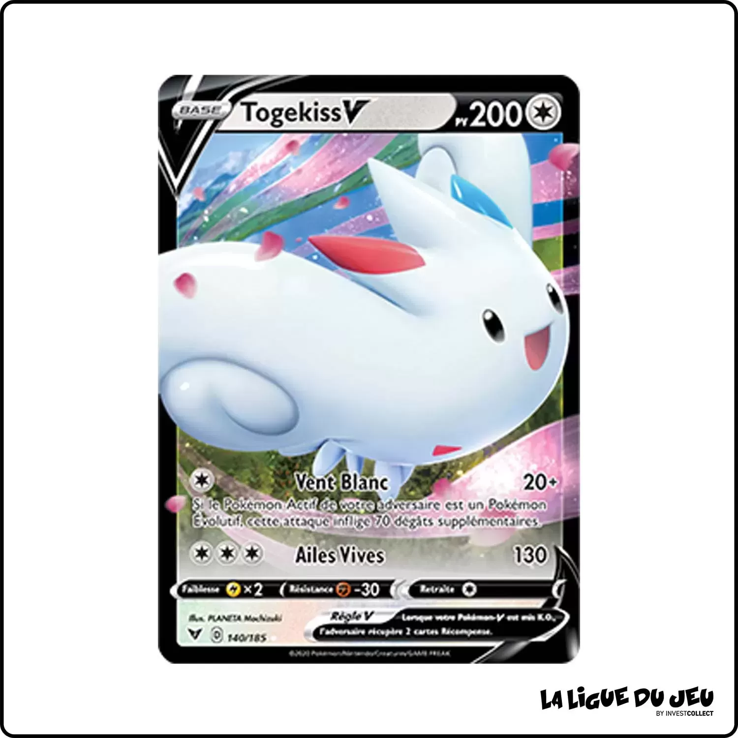 Ultra - Pokemon - Voltage Éclatant - Togekiss-V 140/185 Pokemon Company - 1