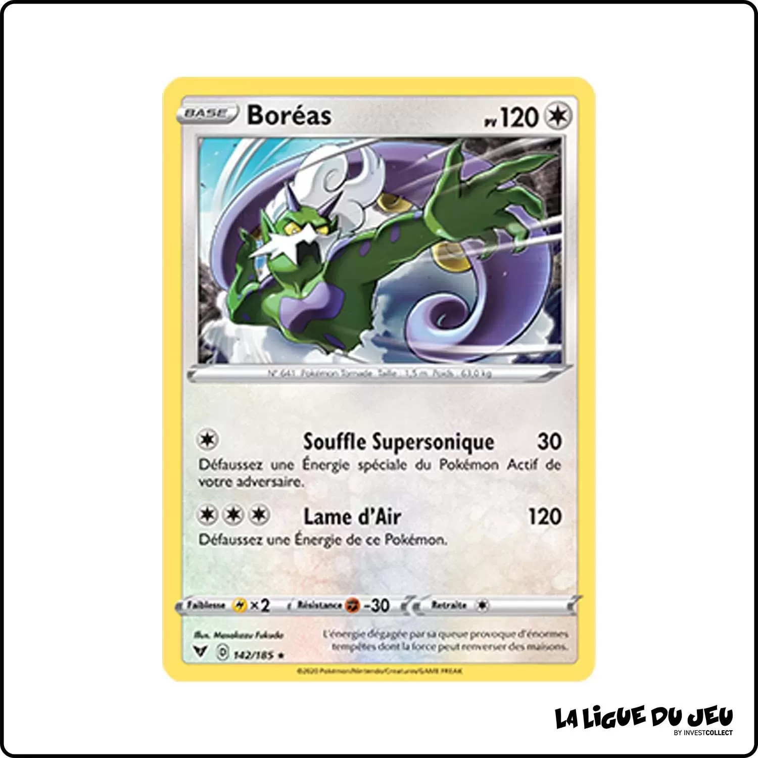 Holo - Pokemon - Voltage Éclatant - Boréas 142/185 Pokemon Company - 1