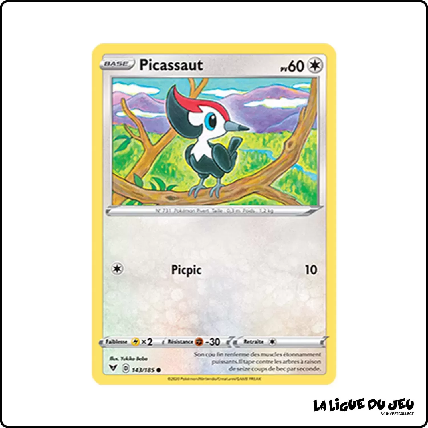 Commune - Pokemon - Voltage Éclatant - Picassaut 143/185 Pokemon Company - 1