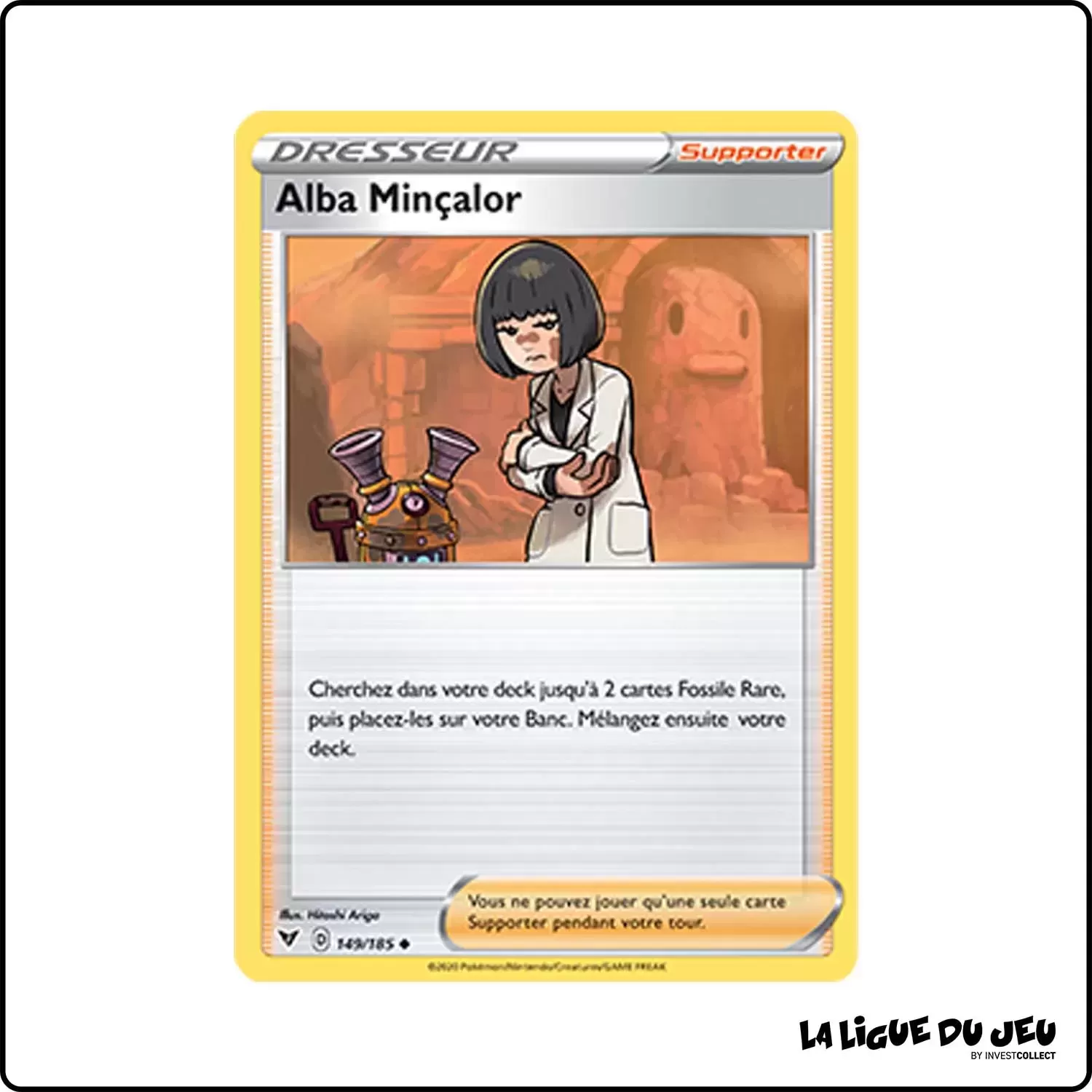 Peu commune - Pokemon - Voltage Éclatant - Alba Minçalor 149/185 Pokemon Company - 1