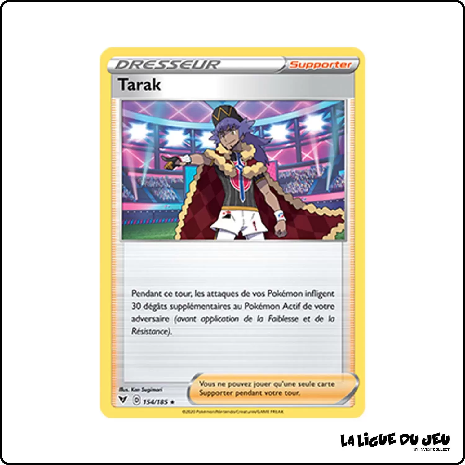 Holo - Pokemon - Voltage Éclatant - Tarak 154/185 Pokemon Company - 1