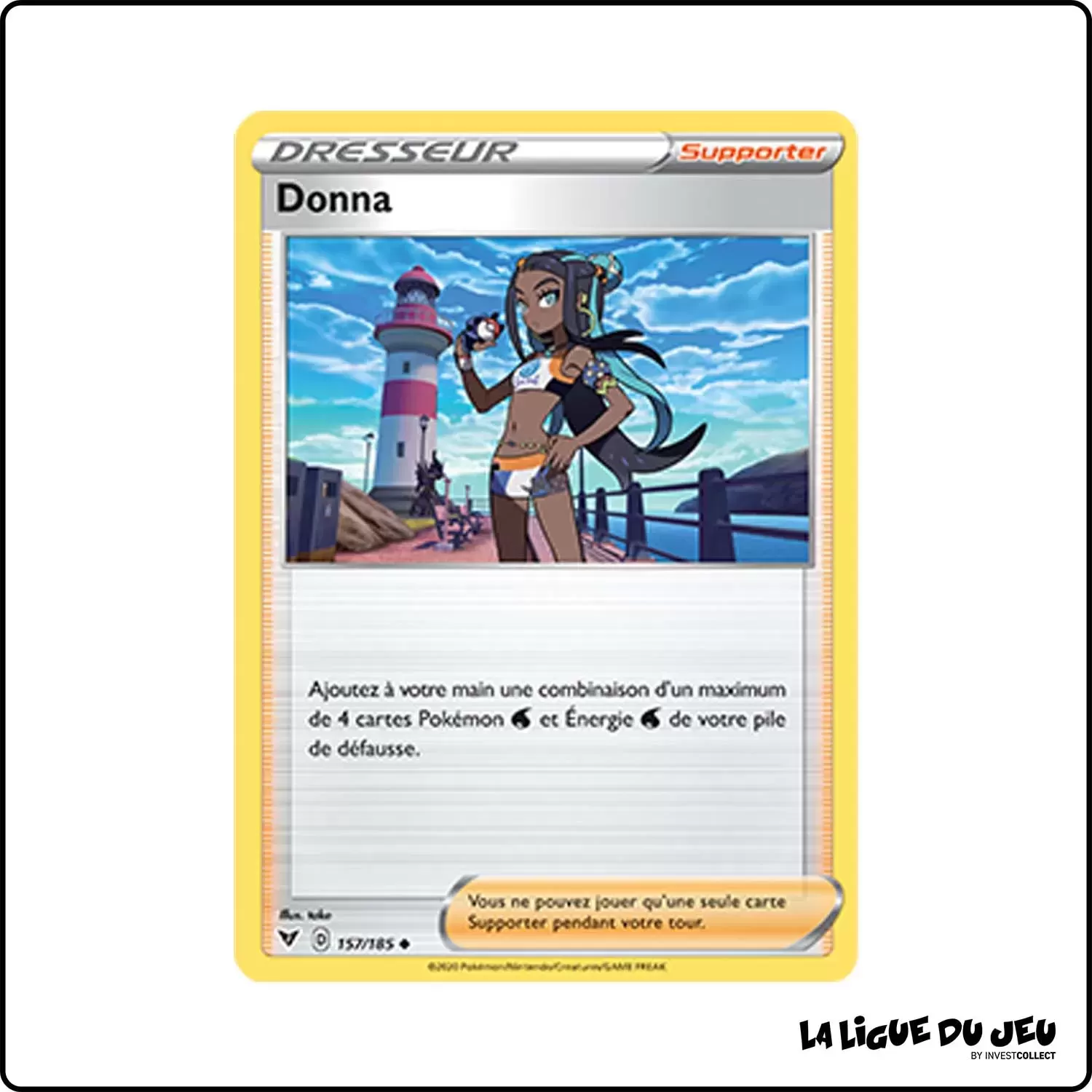 Peu commune - Pokemon - Voltage Éclatant - Donna 157/185 Pokemon Company - 1