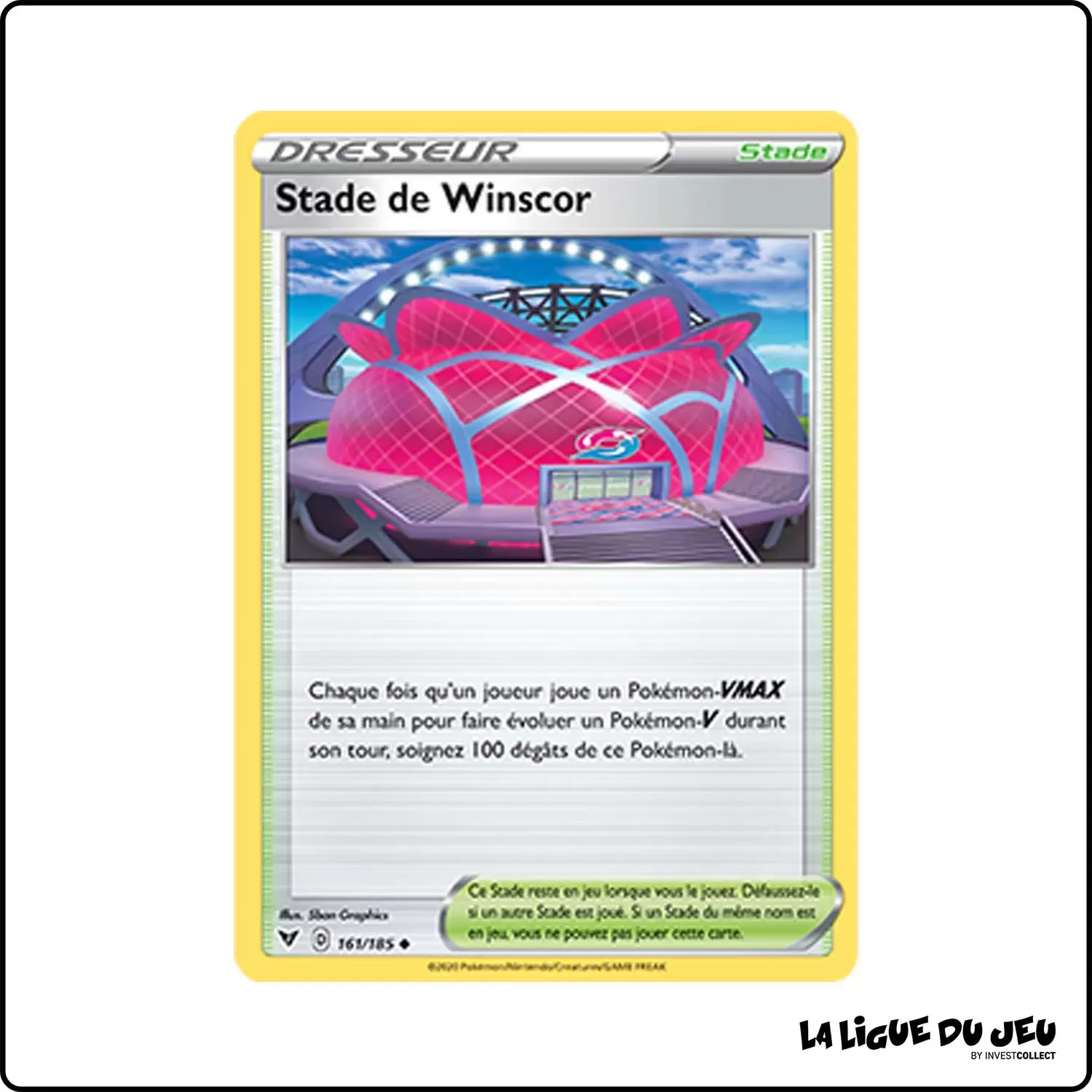 Peu commune - Pokemon - Voltage Éclatant - Stade de Winscor 161/185 Pokemon Company - 1