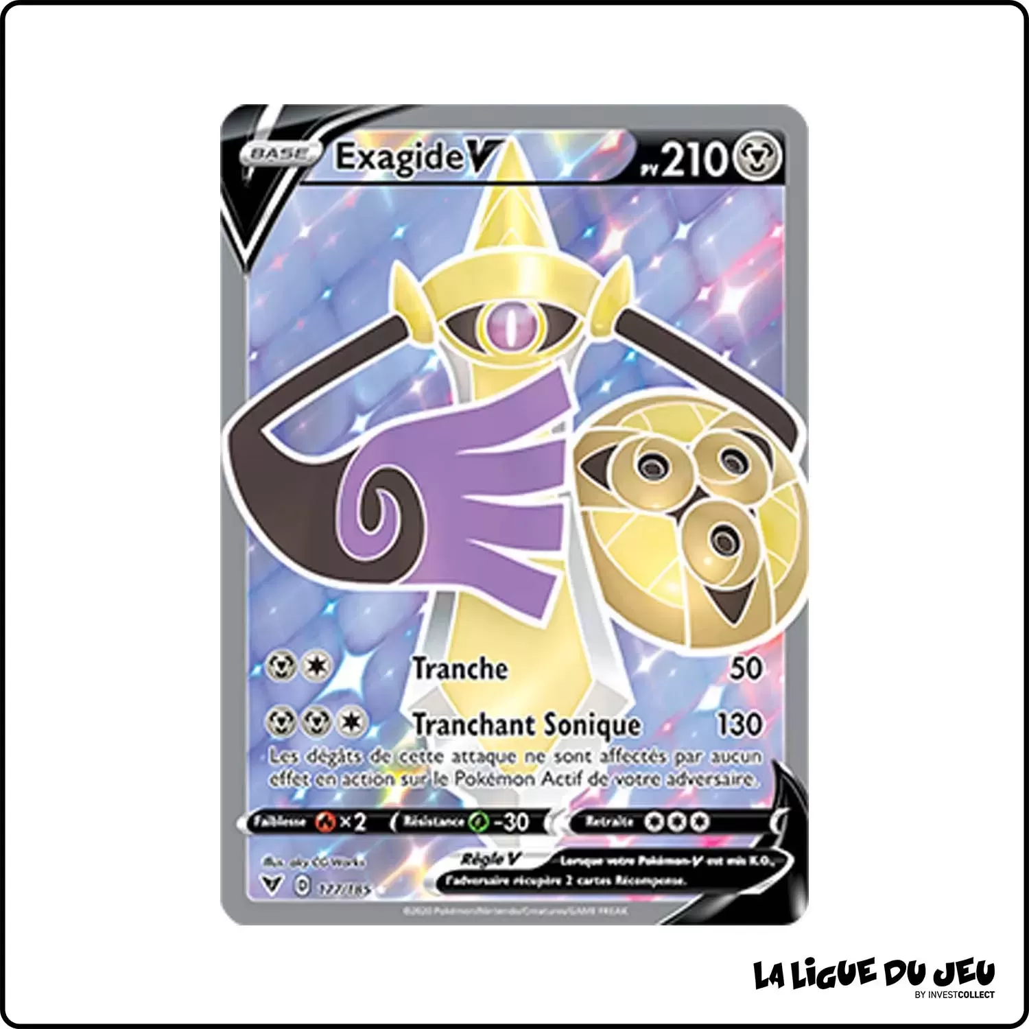 Ultra - Pokemon - Voltage Éclatant - Exagide-V 177/185 Pokemon Company - 1