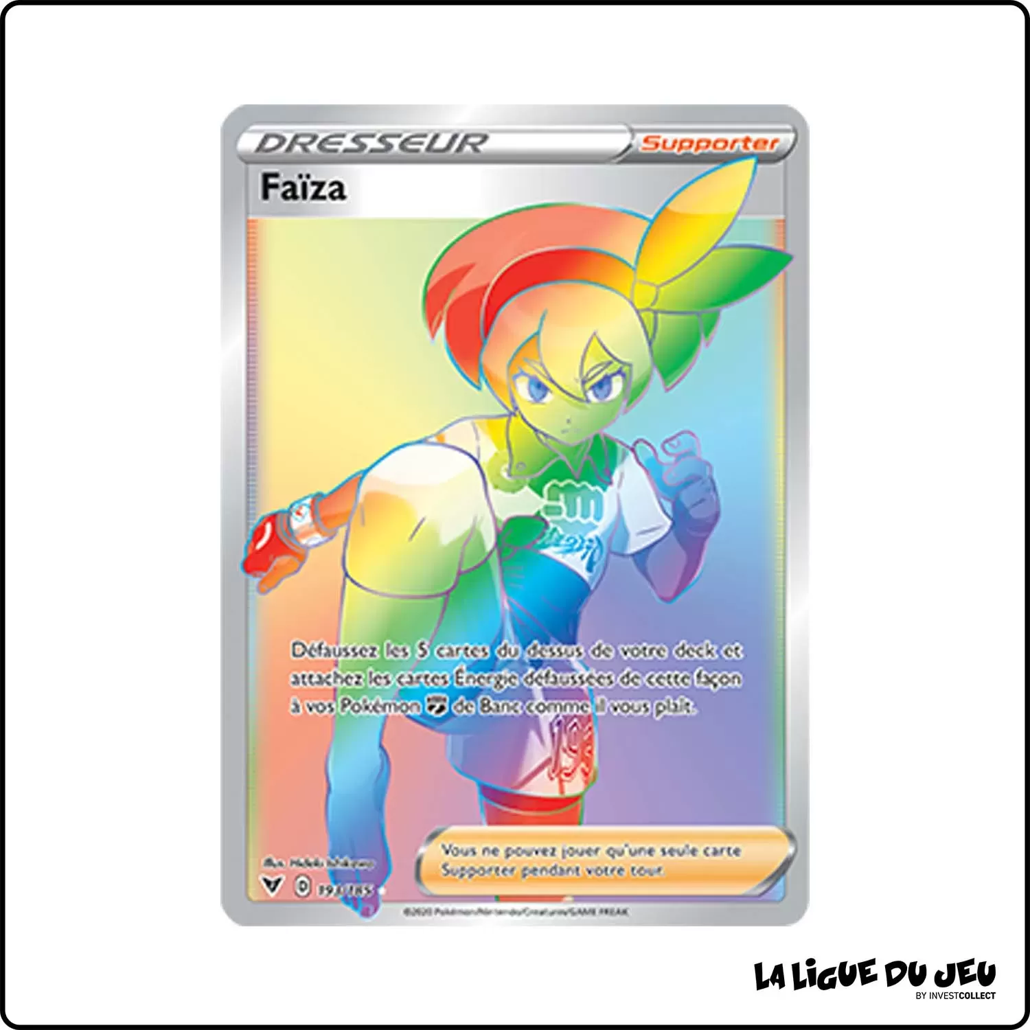 Secrete - Pokemon - Voltage Éclatant - Faïza 193/185 Pokemon Company - 1