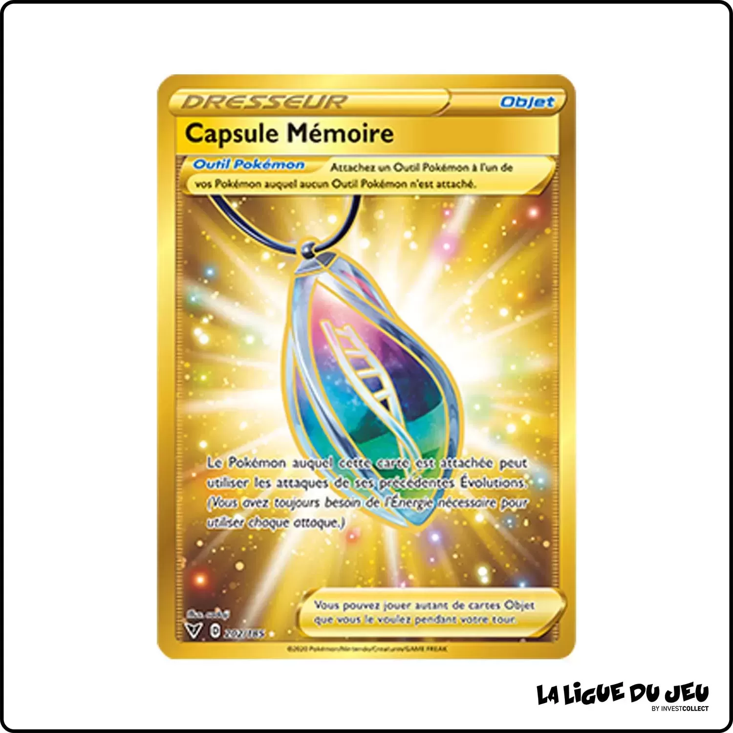 Secrete - Pokemon - Voltage Éclatant - Capsule Mémoire 202/185 Pokemon Company - 1