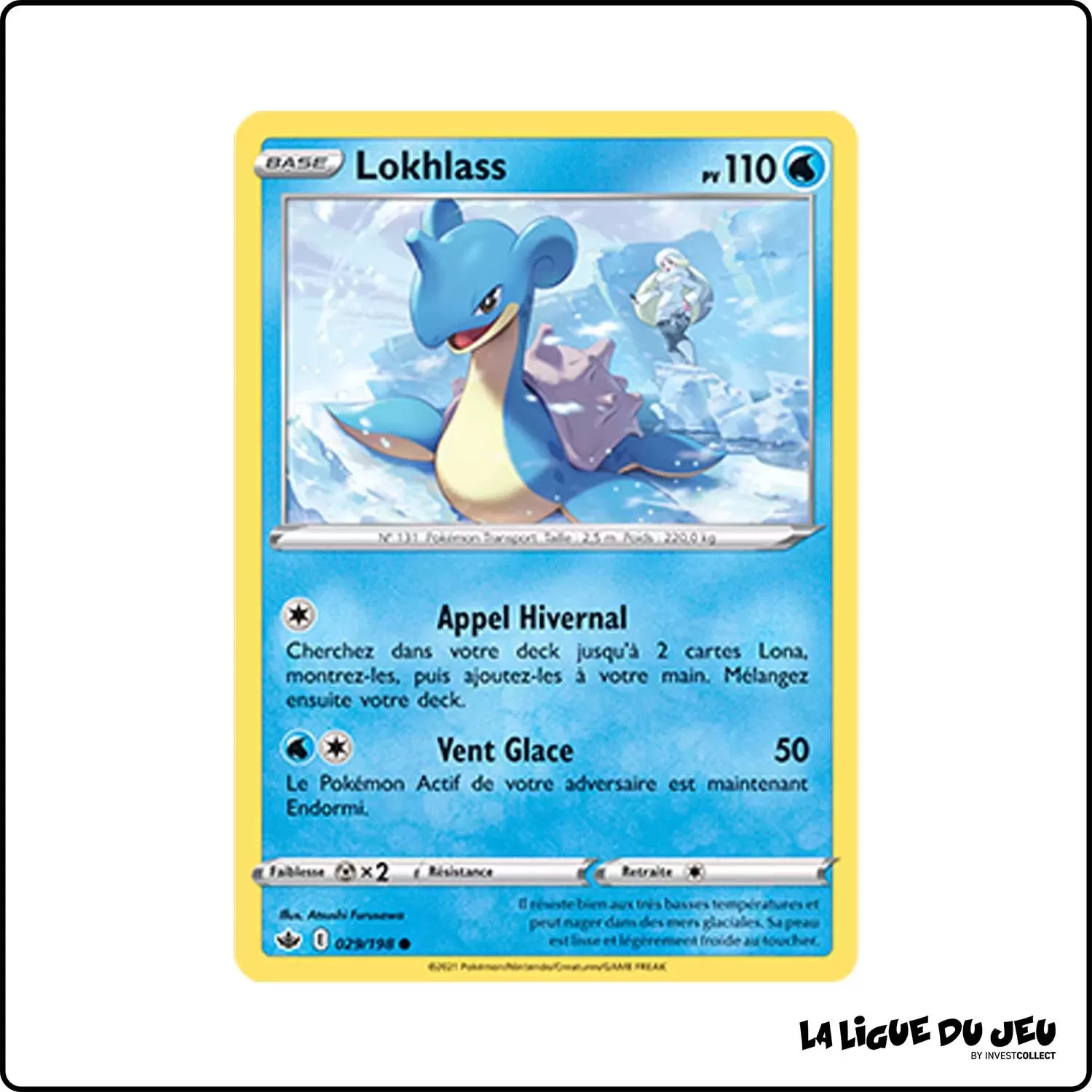 Commune - Pokemon - Règne de Glace - Lokhlass 29/198